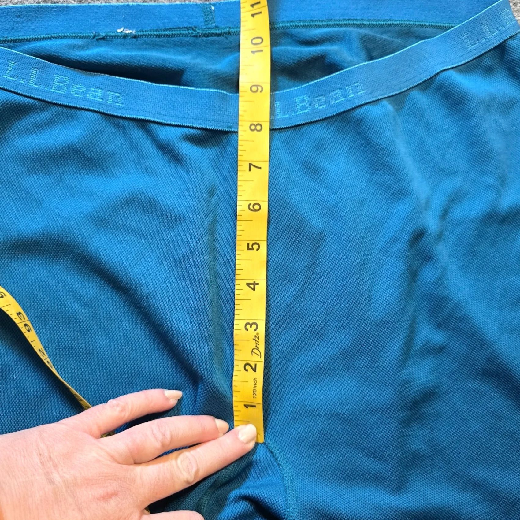 Vintage LL Bean Pants Womens Size Large Blue Midweight Base Layer Warm Outdoors Thermal Size 36" / US 14 / IT 50 - 6 Thumbnail