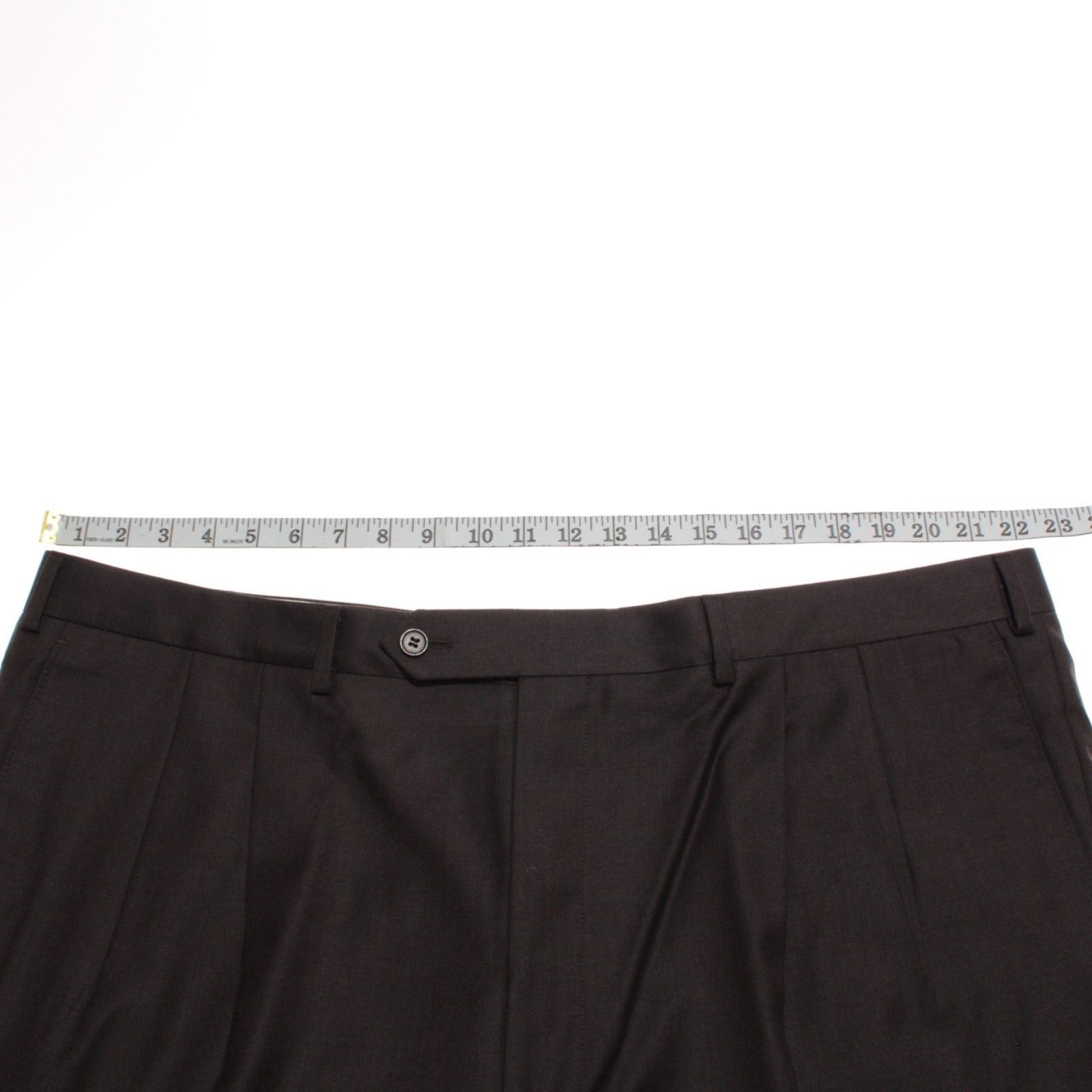 Samuelsohn Samuelsohn New with tags Dress Pants Size 44 US In Brown Size US 44 / EU 60 - 9 Thumbnail