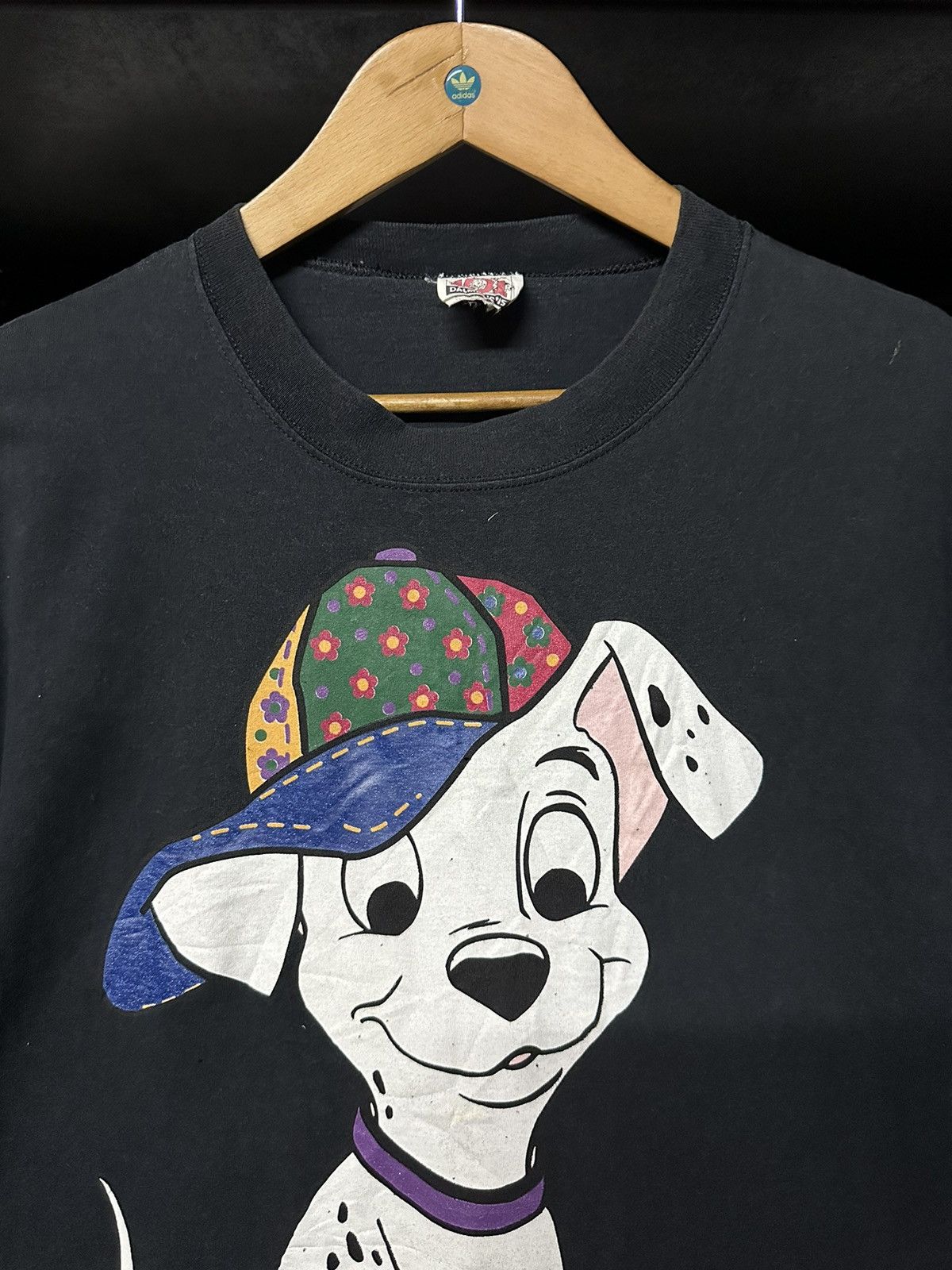 Disney Vintage 90s Walt Disney Dalmatians Faded Tee Size US XL / EU 56 / 4 - 2 Thumbnail