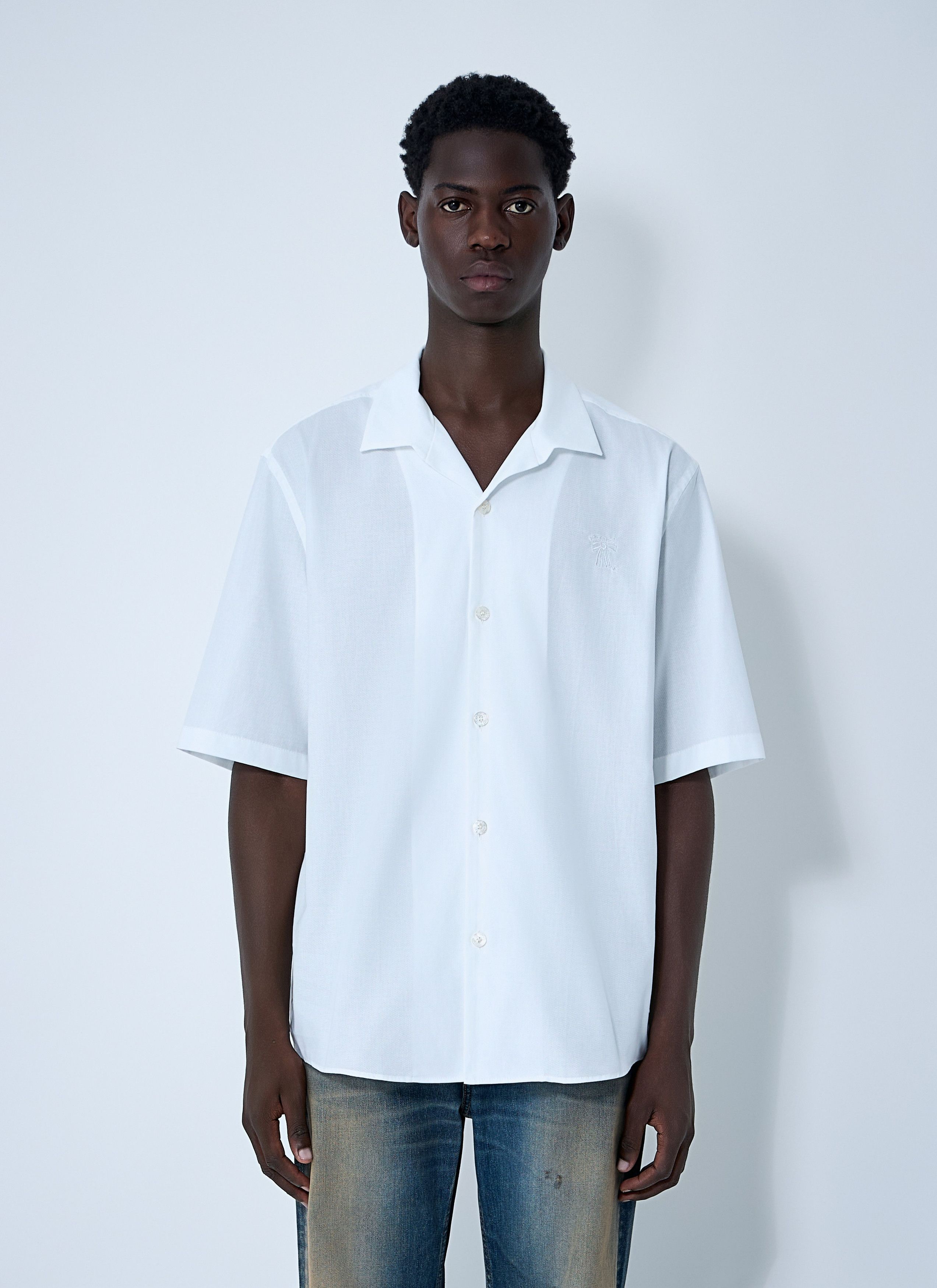 Acne Studios Logo Embroidery Shirt Size US XL / EU 56 / 4 - 1 Thumbnail
