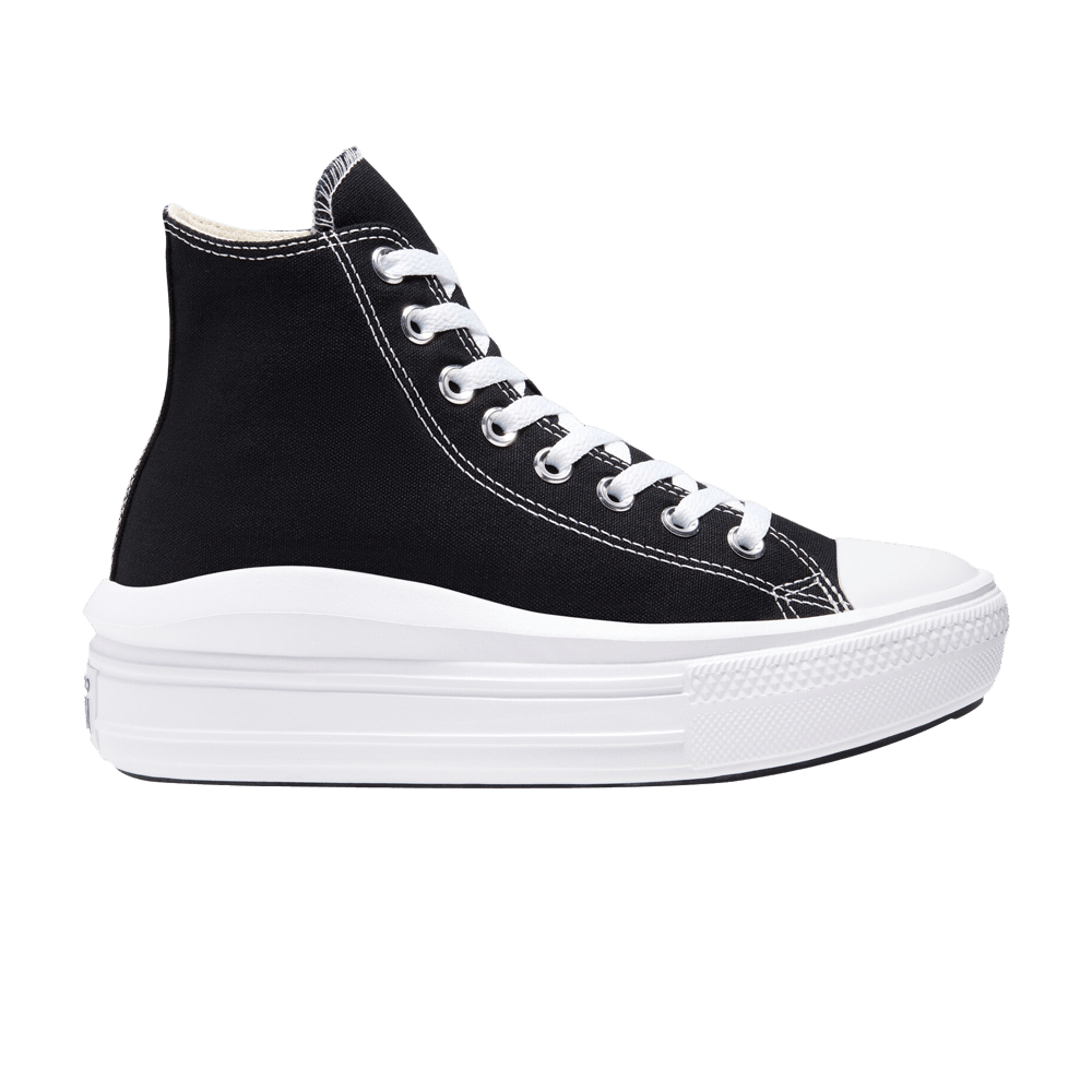 Converse Wmns Chuck Taylor All Star High Move Black White Size US 5.5 / IT 35.5 - 1 Preview