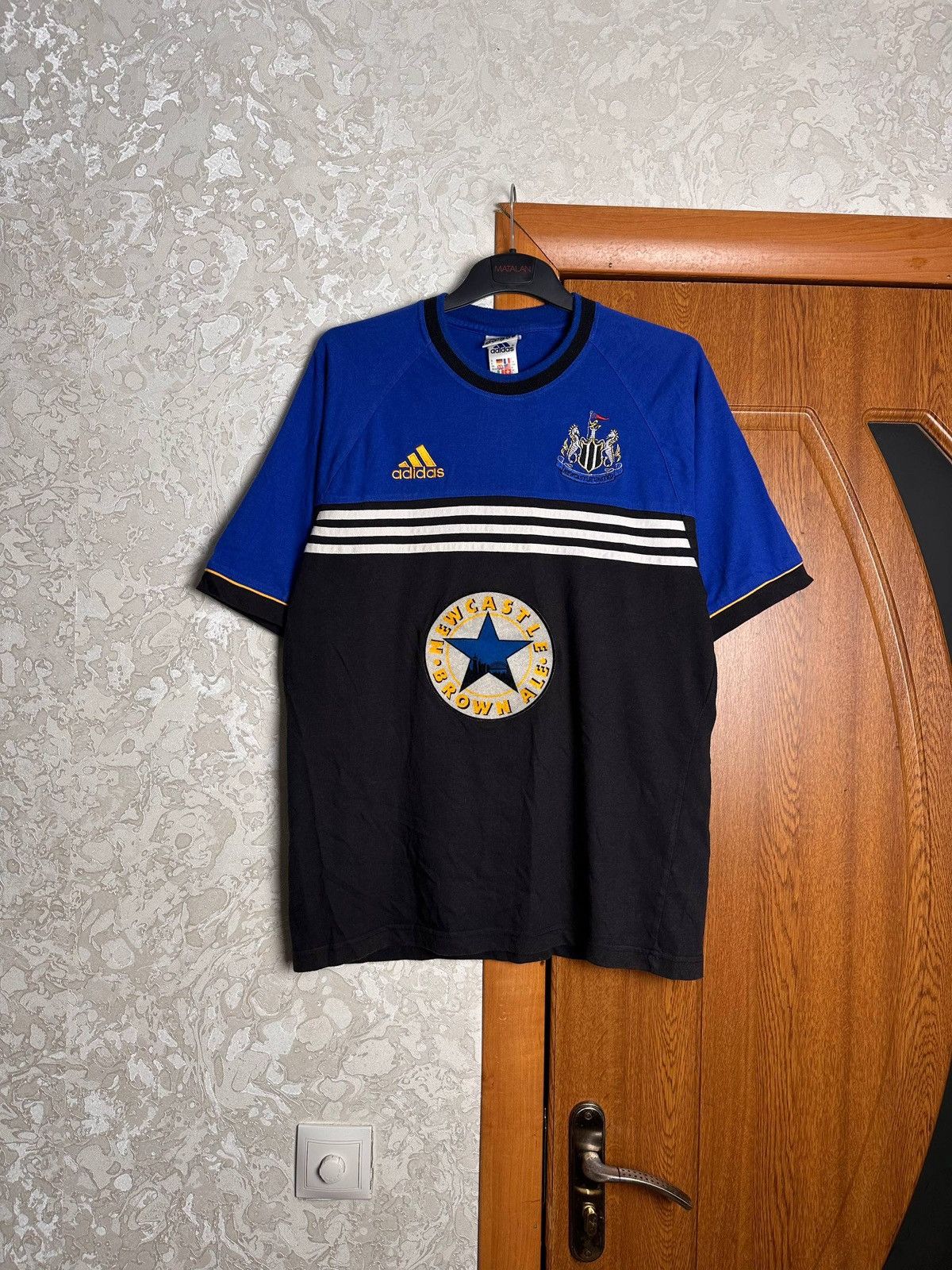 Adidas Rare Adidas Newcastle United 1998/1999 Training T-Shirt Size US M / EU 48-50 / 2 - 1 Thumbnail