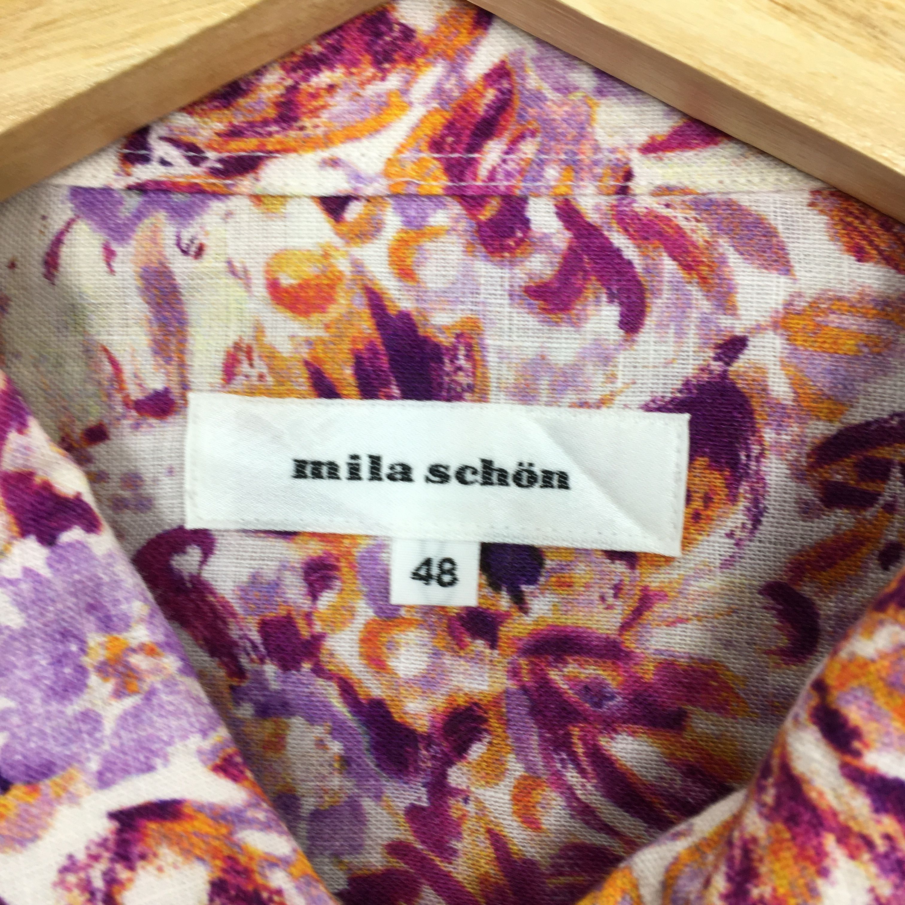 Mila Schon Vintage Mila Schon Hawaiian Aloha Tropical Cotton Shirt Size US M / EU 48-50 / 2 - 5 Thumbnail