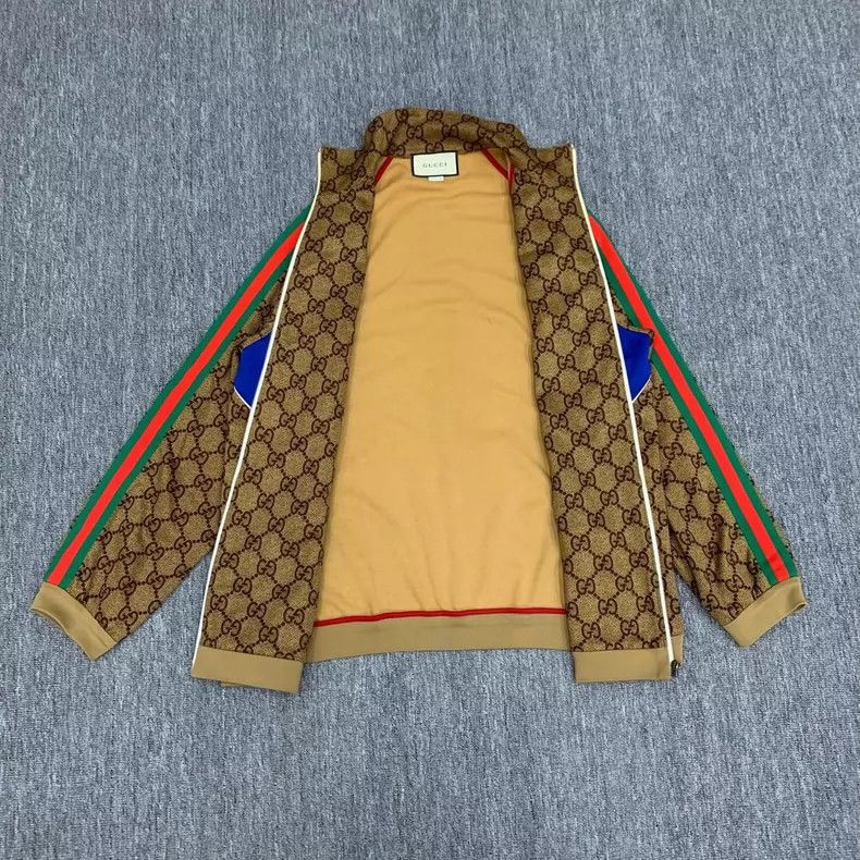 Gucci Gucci Brown old flower full-printed jacket 2505-Nextarrow Size US L / EU 52-54 / 3 - 8 Thumbnail
