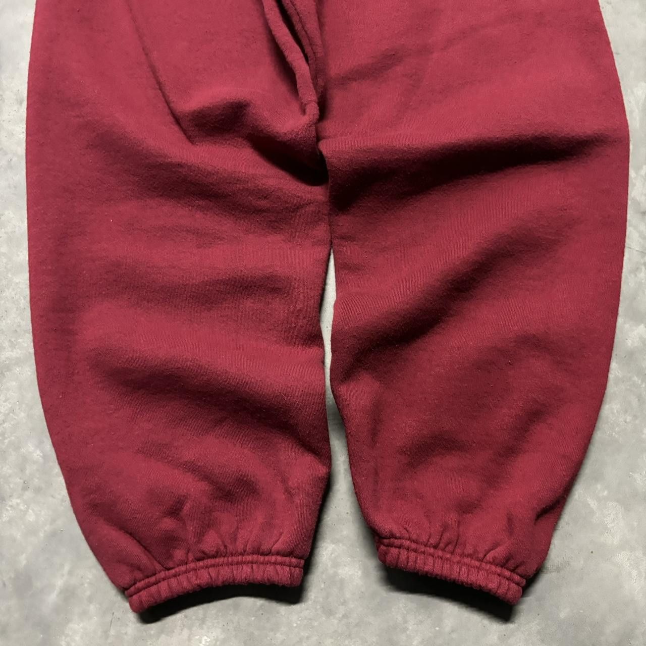 Japanese Brand × Vintage Crazy Vintage 90s Red Skater Comfy Essential Sweatpants! Size US 28 / EU 44 - 5 Thumbnail