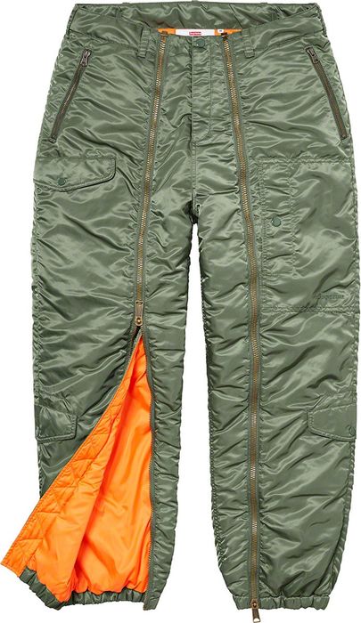 Supreme SUPREME NYLON FLIGHT PANTS | Grailed