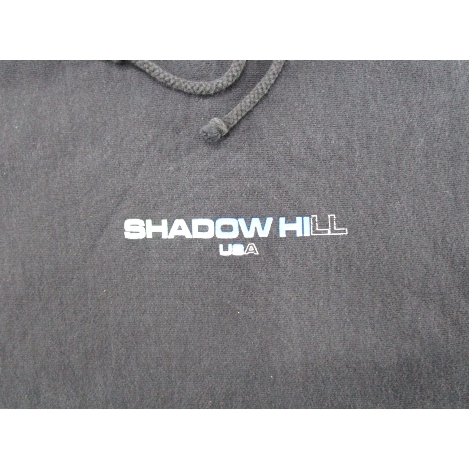 Shadow Hill VINTAGE Shadow Hill Hoodie Pullover Heavy Y2K Gold Label Size M Black Crew Neck Long Sleeve Mens Size US M / EU 48-50 / 2 - 2 Thumbnail