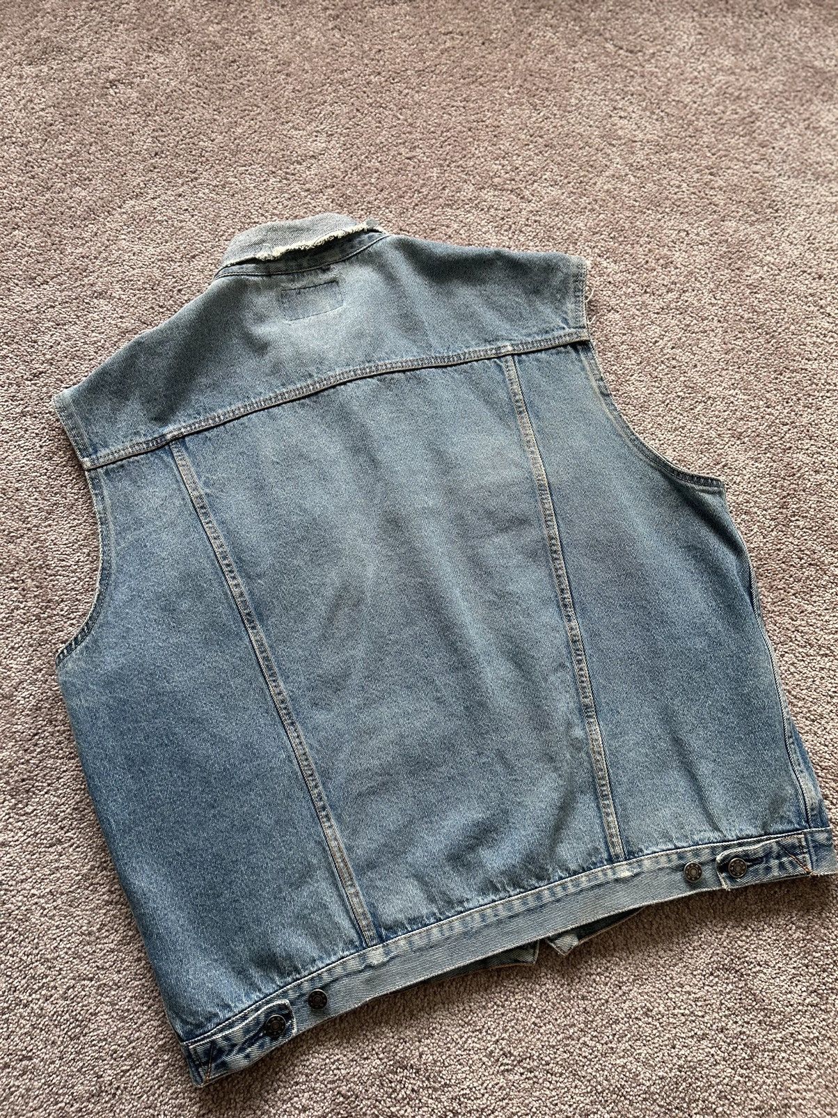 Japanese Brand × Vintage Vintage Denim Jean Jacket Vest Size US XL / EU 56 / 4 - 5 Thumbnail