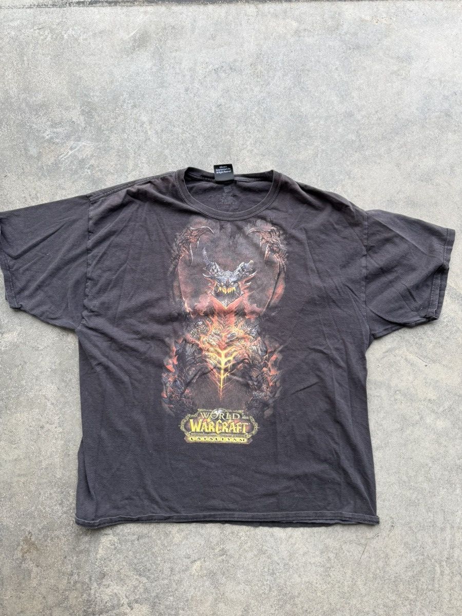 Band Tees × Vintage Y2K World of Warcraft Cataclysm Tee Size US XL / EU 56 / 4 - 1 Thumbnail