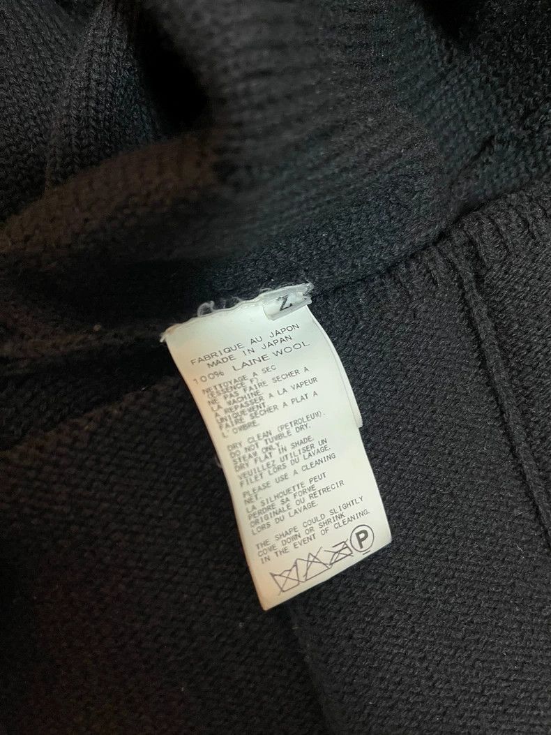Yohji Yamamoto Yohji YamamotoHeterosexual wool knit cardigan shirt 2503-Ne Size US M / EU 48-50 / 2 - 7 Thumbnail