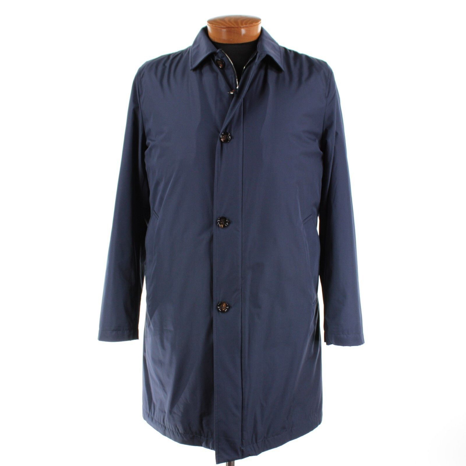 Kiton Kiton Jacket Size M US In Blue Polyester Blend Size US M / EU 48-50 / 2 - 1 Thumbnail