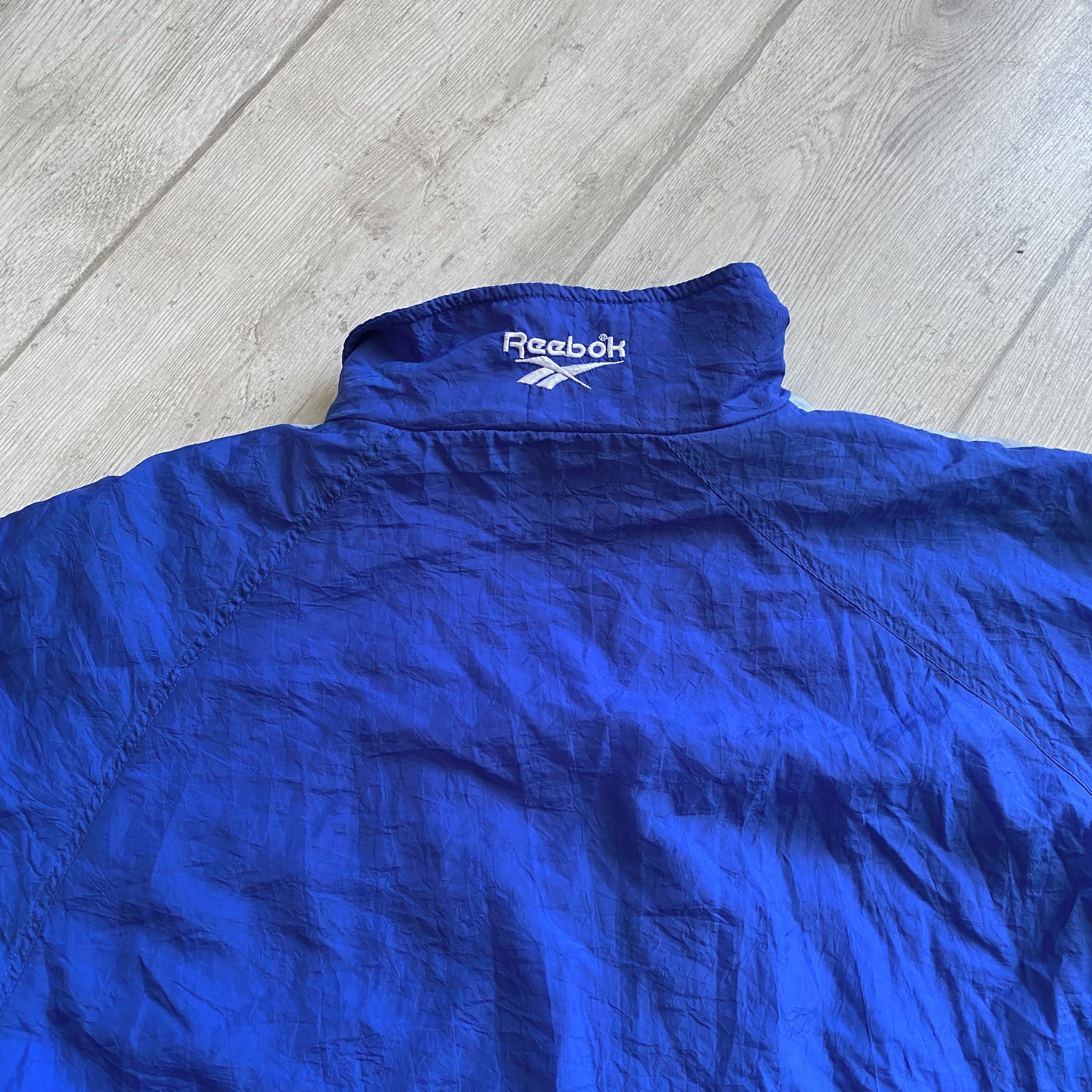 Reebok Vintage 80s Reebok nylon track Boxy jacket Big logo Size US M / EU 48-50 / 2 - 11 Thumbnail