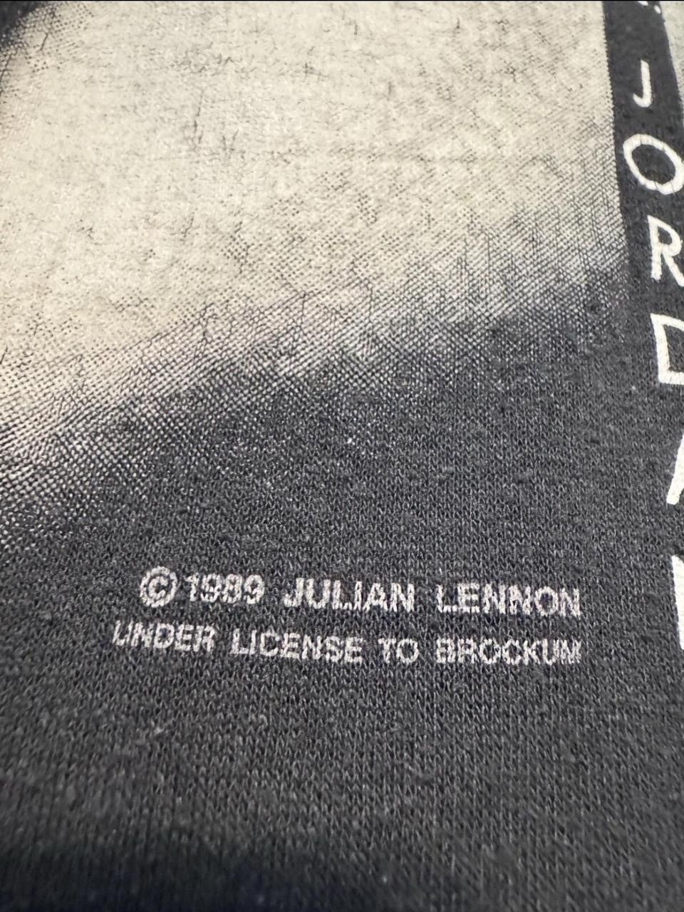 Brockum Vintage 1989 single stitch Julian Lennon Mr Jordan tour tee Size US M / EU 48-50 / 2 - 3 Thumbnail