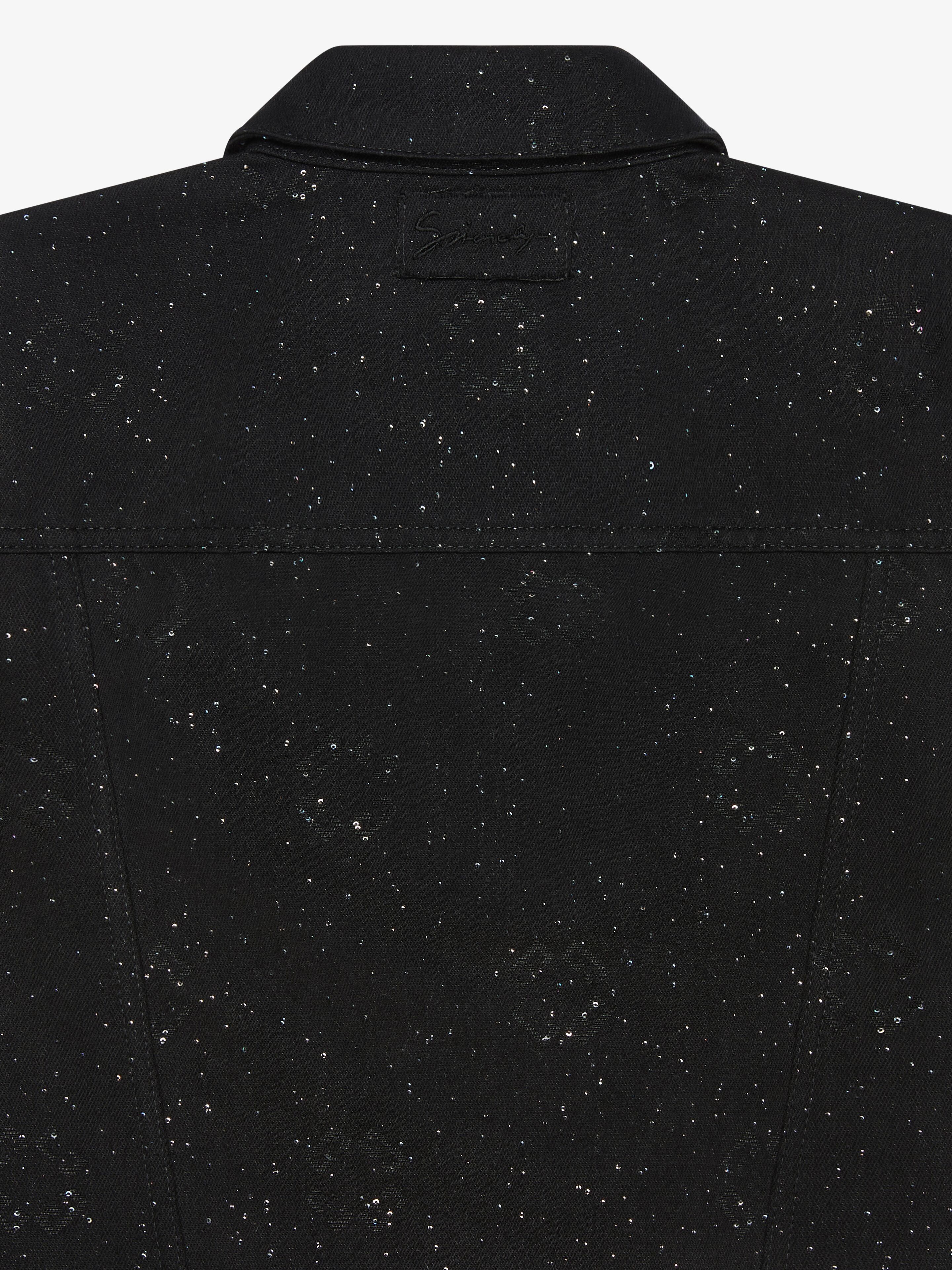 Givenchy oc11z0725 Denim Jacket in Black Size US XXL / EU 58 / 5 - 4 Thumbnail