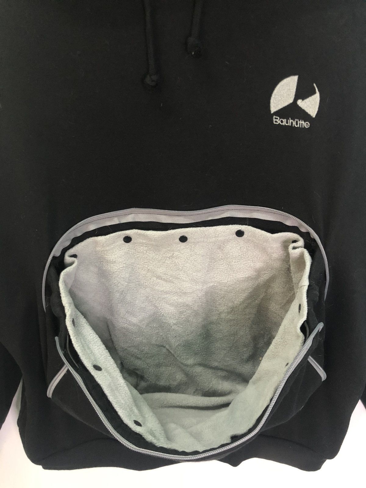 Japanese Brand × The Game × Vintage Bauhutte Gaming Hoodie With Cat Pouch Size US L / EU 52-54 / 3 - 9 Thumbnail