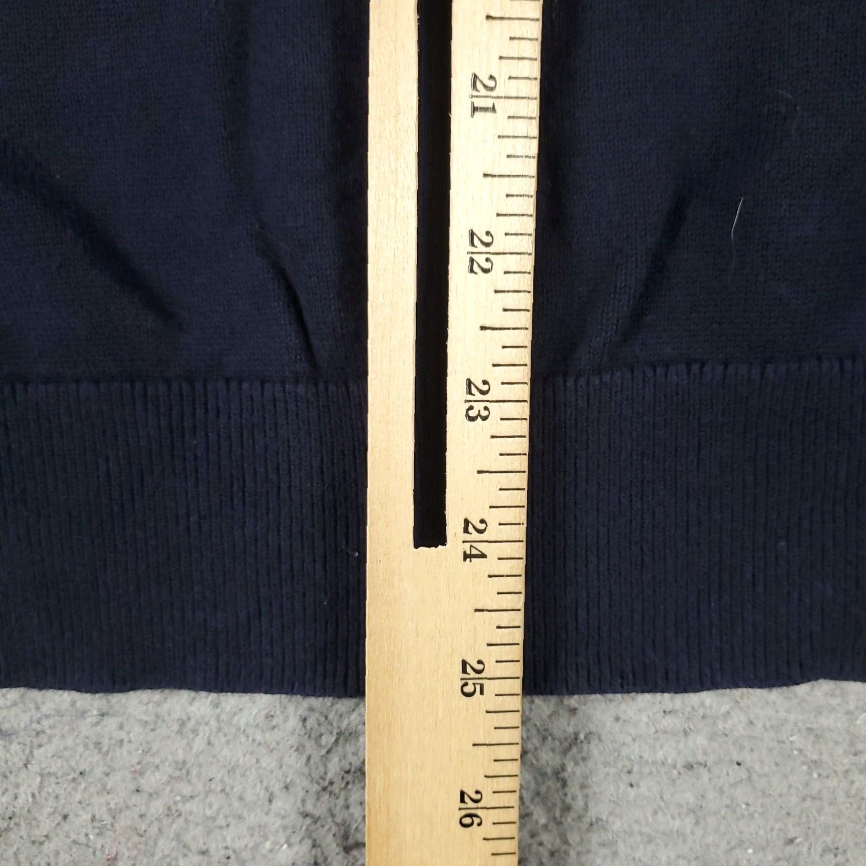 Nautica Nautica Mens Medium Red Cotton Blend Pullover Sweater 1/4 Zip Up Size US M / EU 48-50 / 2 - 7 Thumbnail