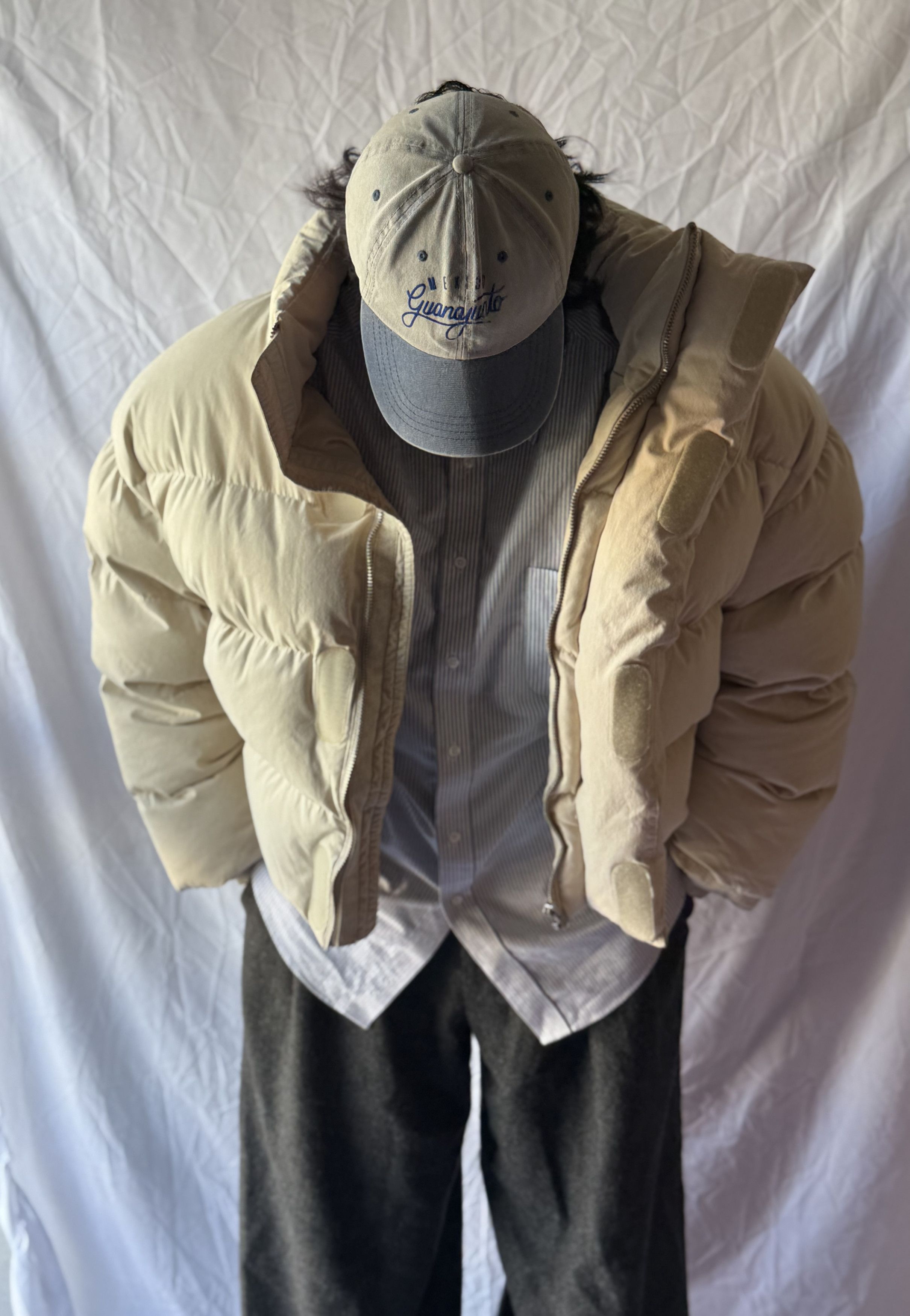Entire Studios Entire Studios Down MML Cream Puffer Jacket Size US M / EU 48-50 / 2 - 4 Thumbnail
