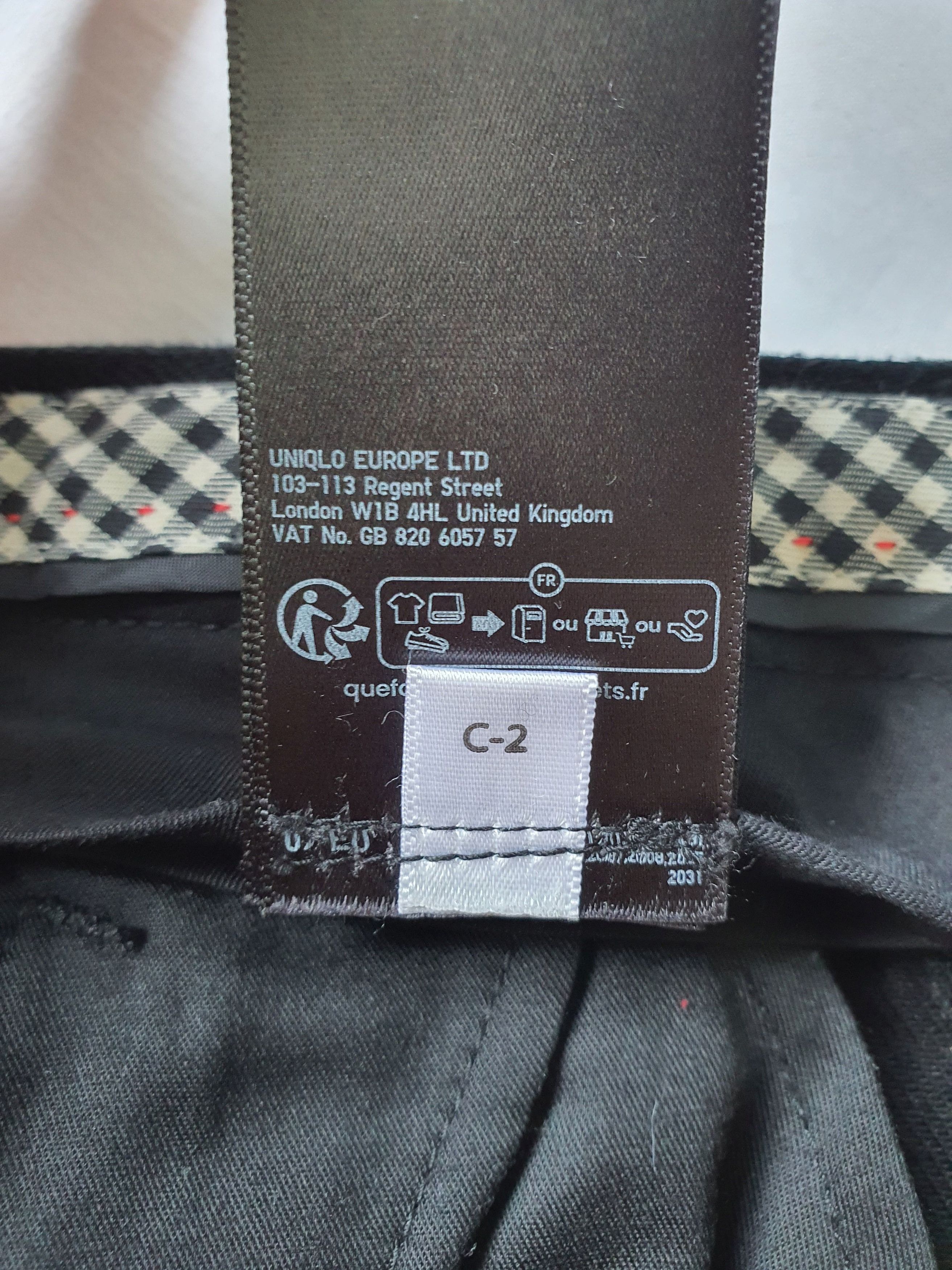 Uniqlo INES DE LA FRESSANGE - ''Denim Pleated Wide Pants'' Size 28" / US 6 / IT 42 - 8 Thumbnail