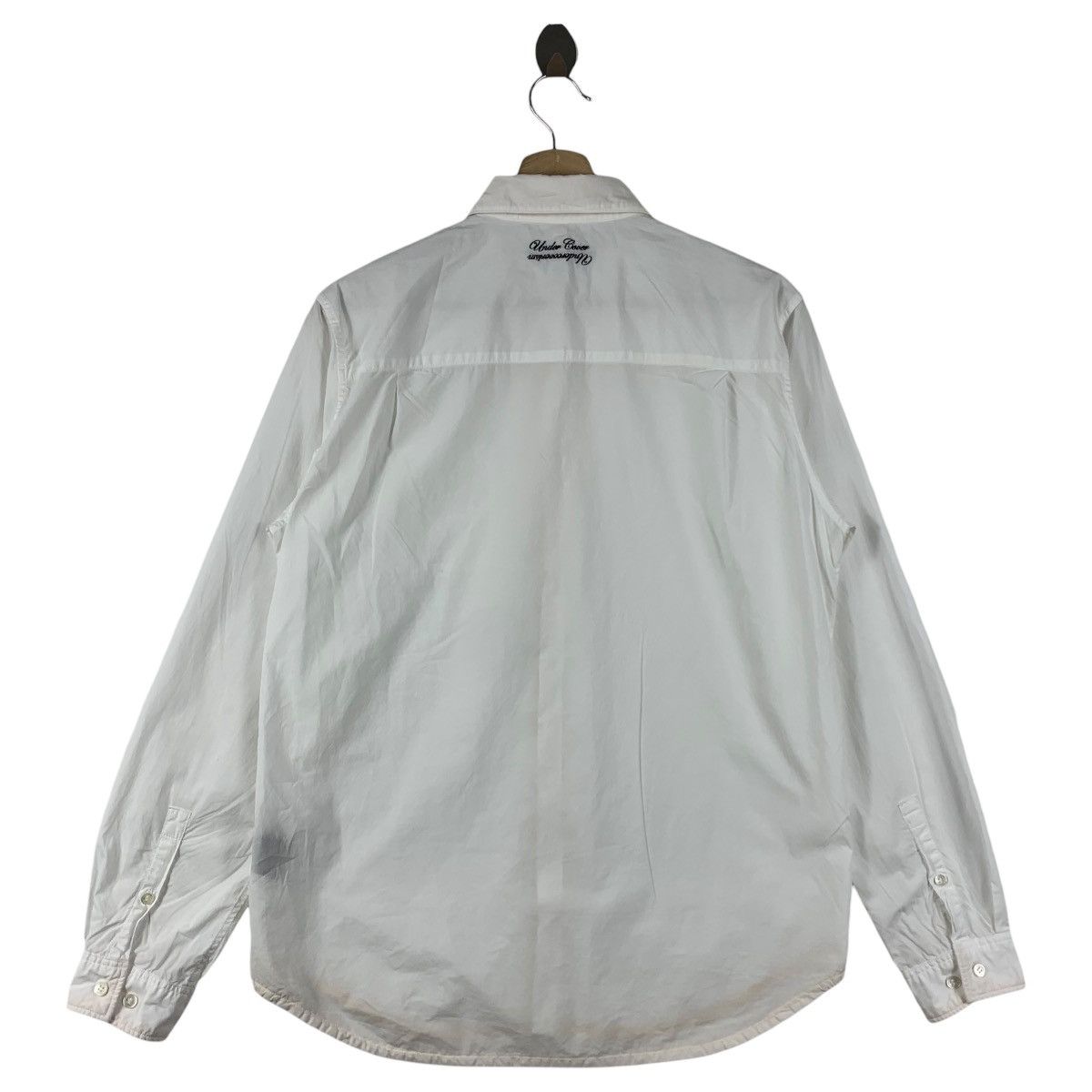 Japanese Brand × Undercover UNDERCOVERISM embroidery logo button shirt Size US M / EU 48-50 / 2 - 4 Thumbnail