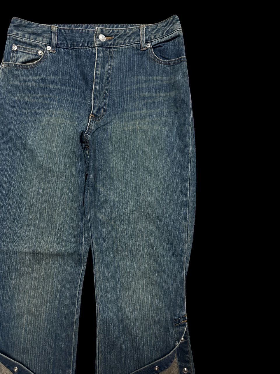 Vintage Rare Flared 🇯🇵 LiveClaire Bootcut Hidden Snapbutton Leg Size US 29 - 6 Thumbnail