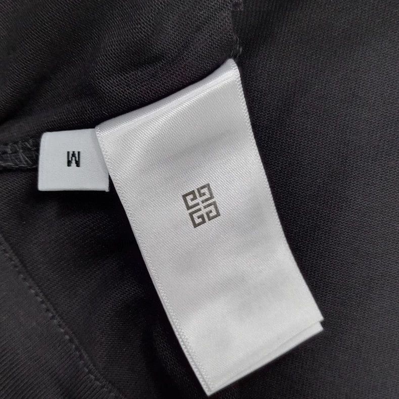 Givenchy Givenchy Rainbow Logo Printed Short Sleeve T-Shirt Black Size US M / EU 48-50 / 2 - 8 Thumbnail