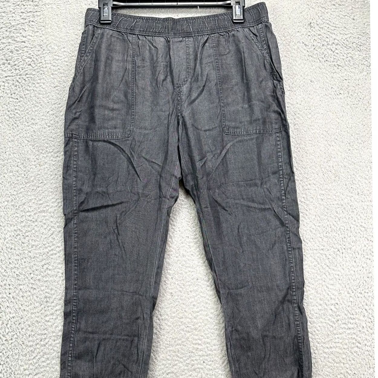 Prana PrAna Jogger Pants Womens Small Gray Lightweight Summer Pull On Ladies NEW A8 Size 28" / US 6 / IT 42 - 2 Thumbnail