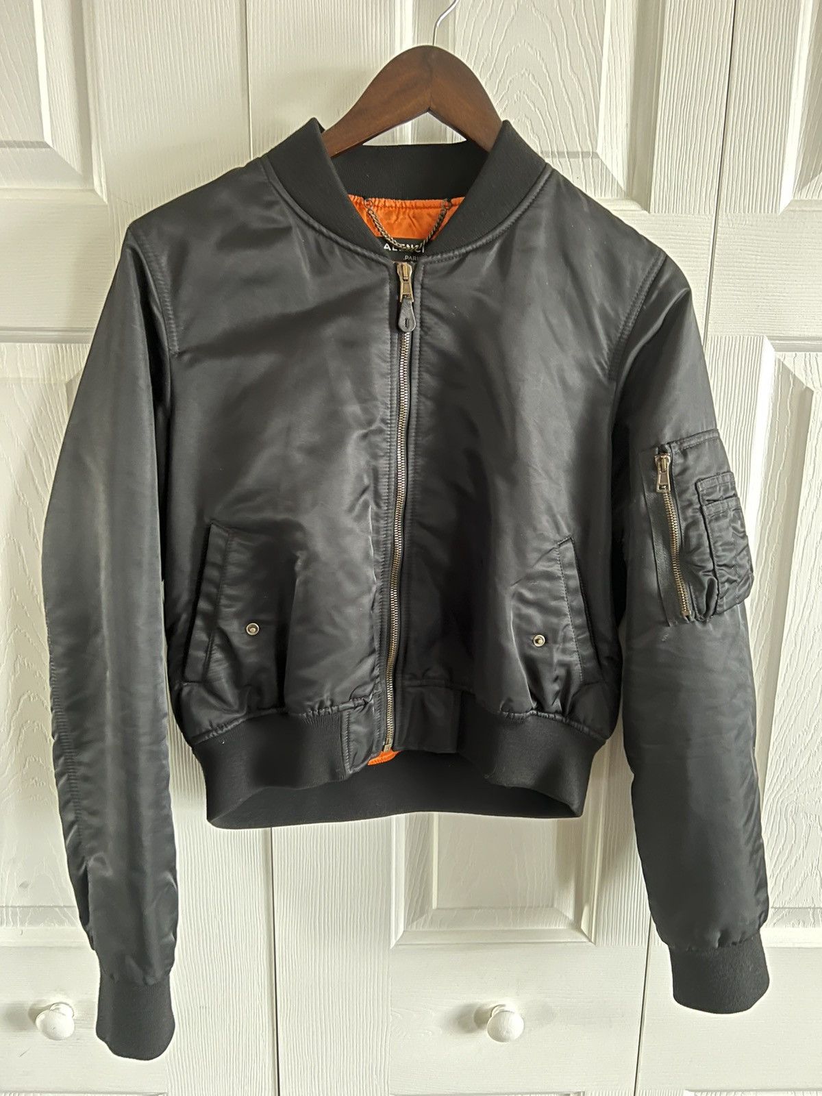 Balenciaga Balenciaga ss17 Cropped Bomber jacket size 52 Size US L / EU 52-54 / 3 - 4 Thumbnail