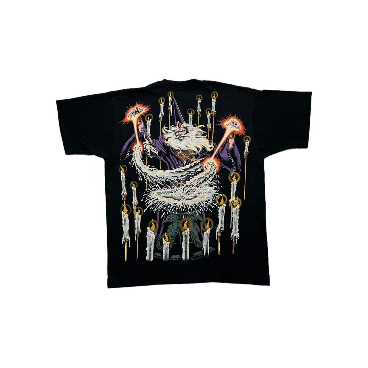 Liquid Blue × Vintage Vintage Liquid Blue Wizard AOP T-Shirt Size US XL / EU 56 / 4 - 2 Thumbnail