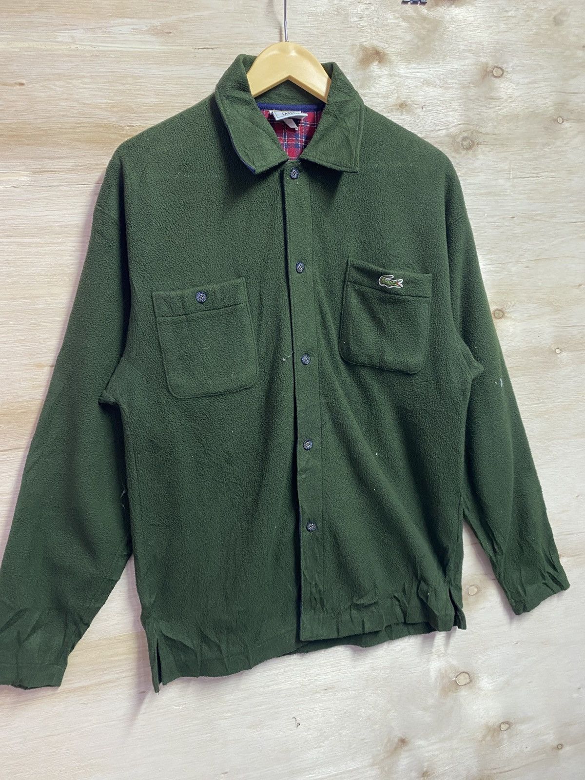 Lacoste Lacoste buttons ups fleece jacket Size US L / EU 52-54 / 3 - 3 Thumbnail