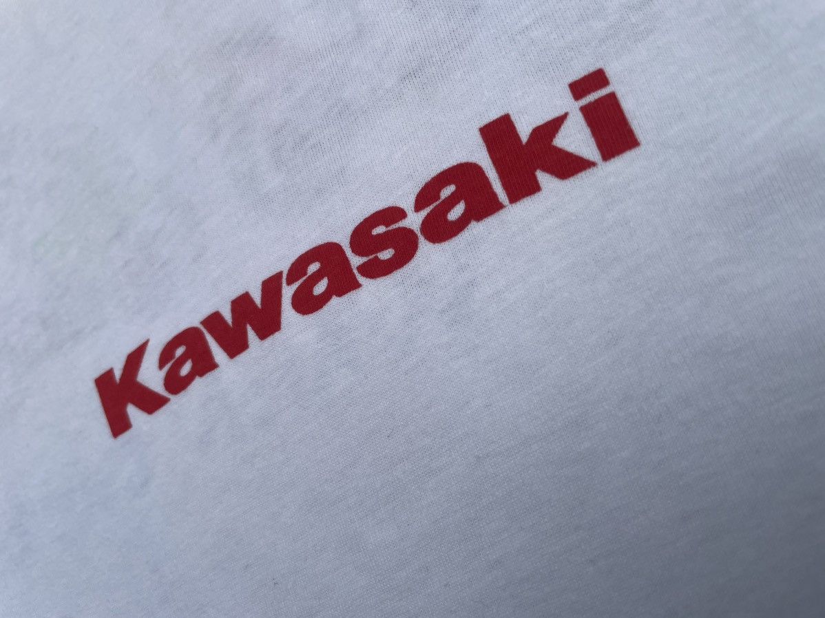 Vintage Vintage Kawasaki Tshirt Size US L / EU 52-54 / 3 - 7 Thumbnail