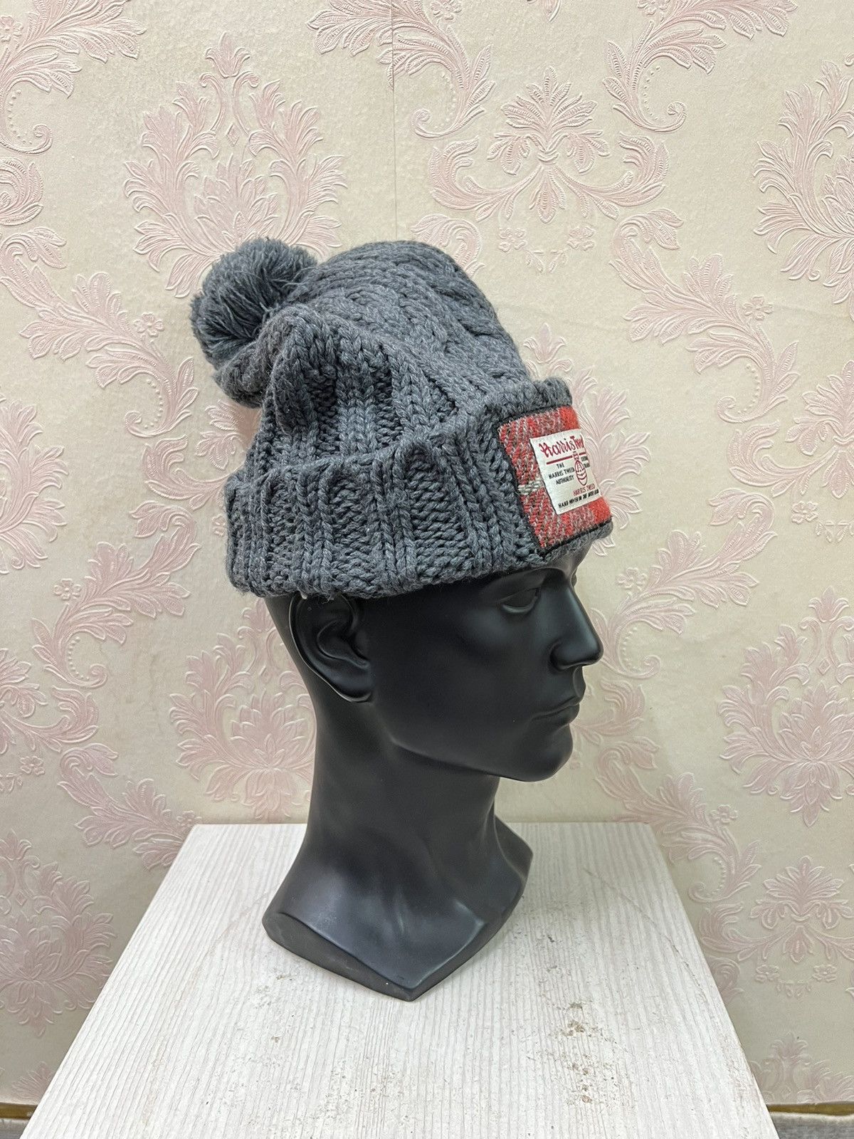 Harris Tweed Harris Tweed Closshi Crochet Beanie hats Size ONE SIZE - 4 Thumbnail