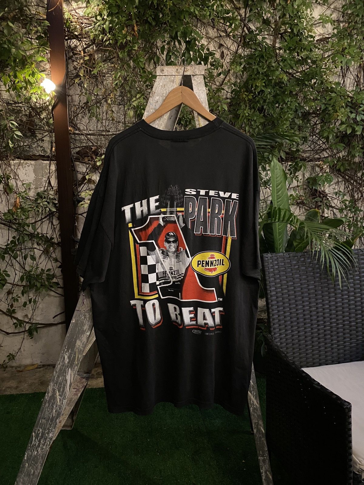 NASCAR Vintage Nascar Steve Park XXLarge Size US XXL / EU 58 / 5 - 4 Thumbnail