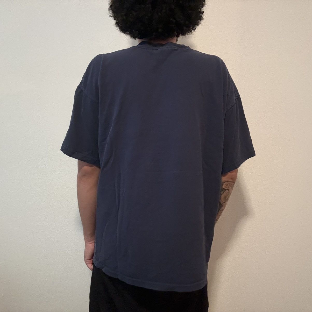 Other Y2K/2000s Grunge Navy Blue Calvin Klein Skater Tee! Size US M / EU 48-50 / 2 - 4 Thumbnail