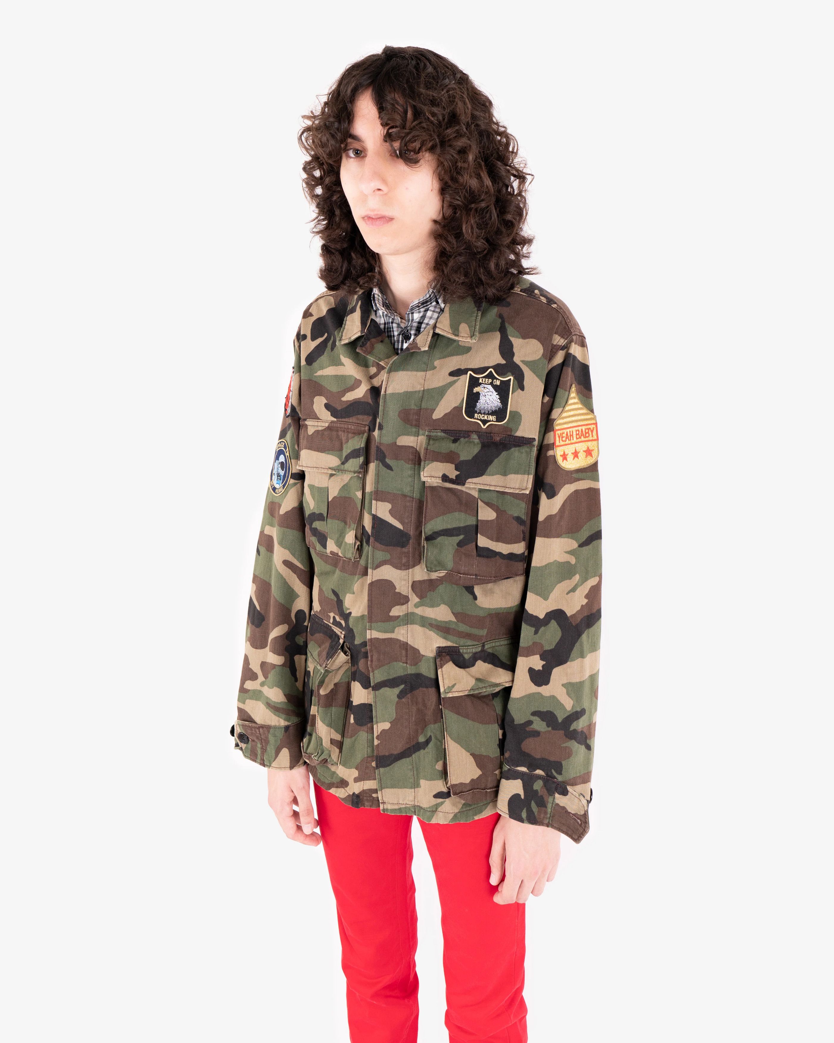 Saint Laurent Paris Yeah Baby Camo Jacket (SS16) Size US S / EU 44-46 / 1 - 5 Thumbnail