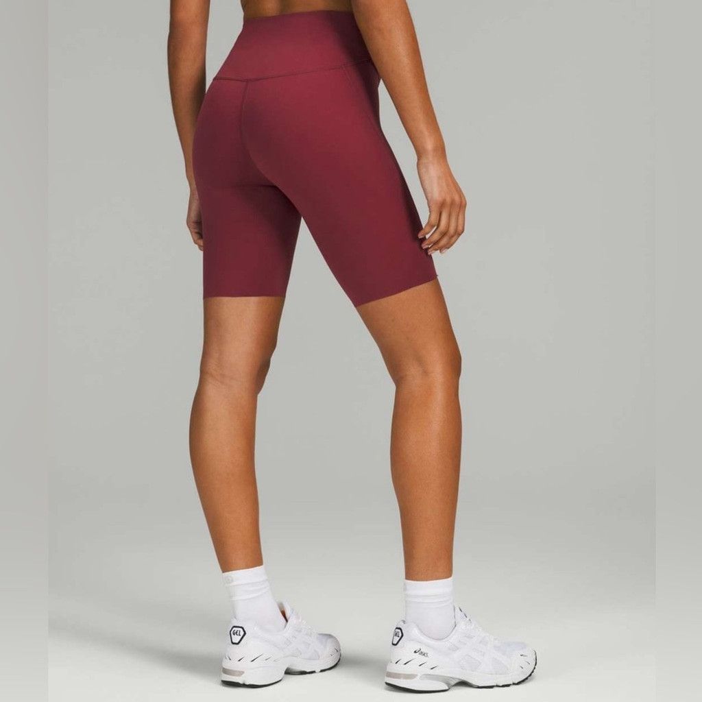 Lululemon Lululemon Base Pace High Rise Performance Bike Shorts Size 4 Size 27" / US 4 / IT 40 - 2 Thumbnail