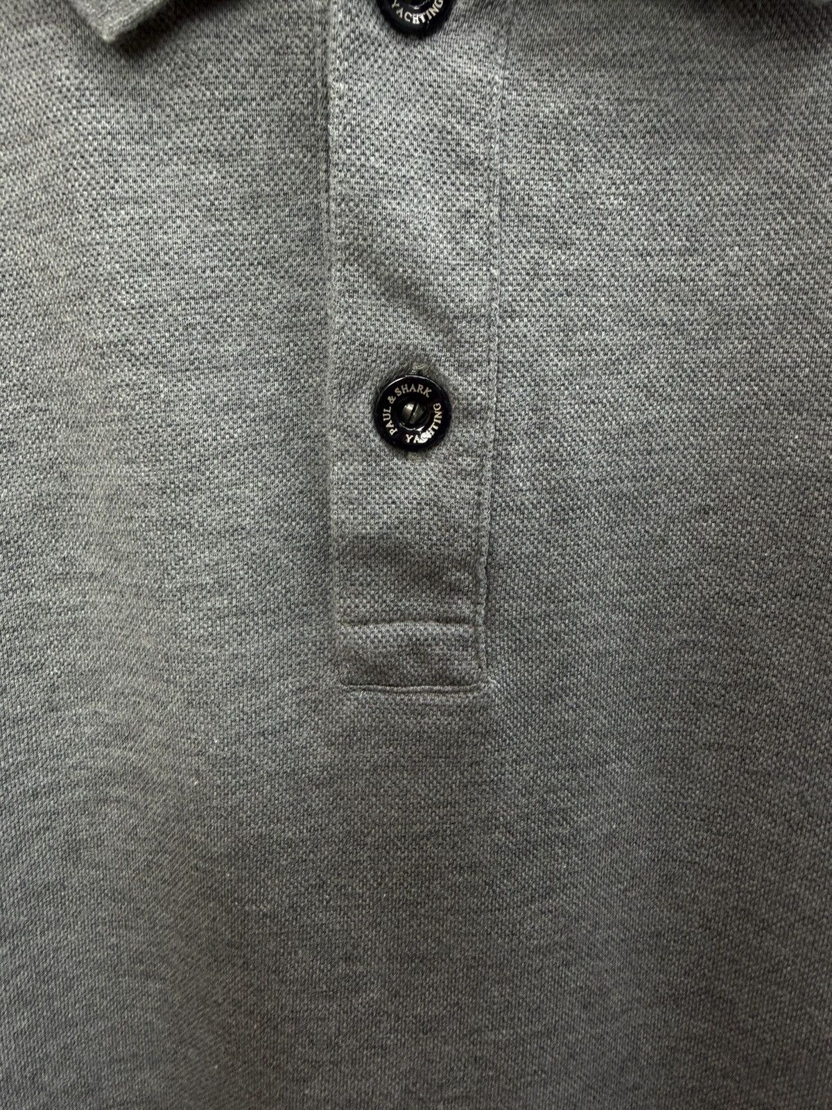 Paul & Shark Paul & Shark Yachting Polo Shirt Grey Cotton Size L Size US L / EU 52-54 / 3 - 3 Thumbnail