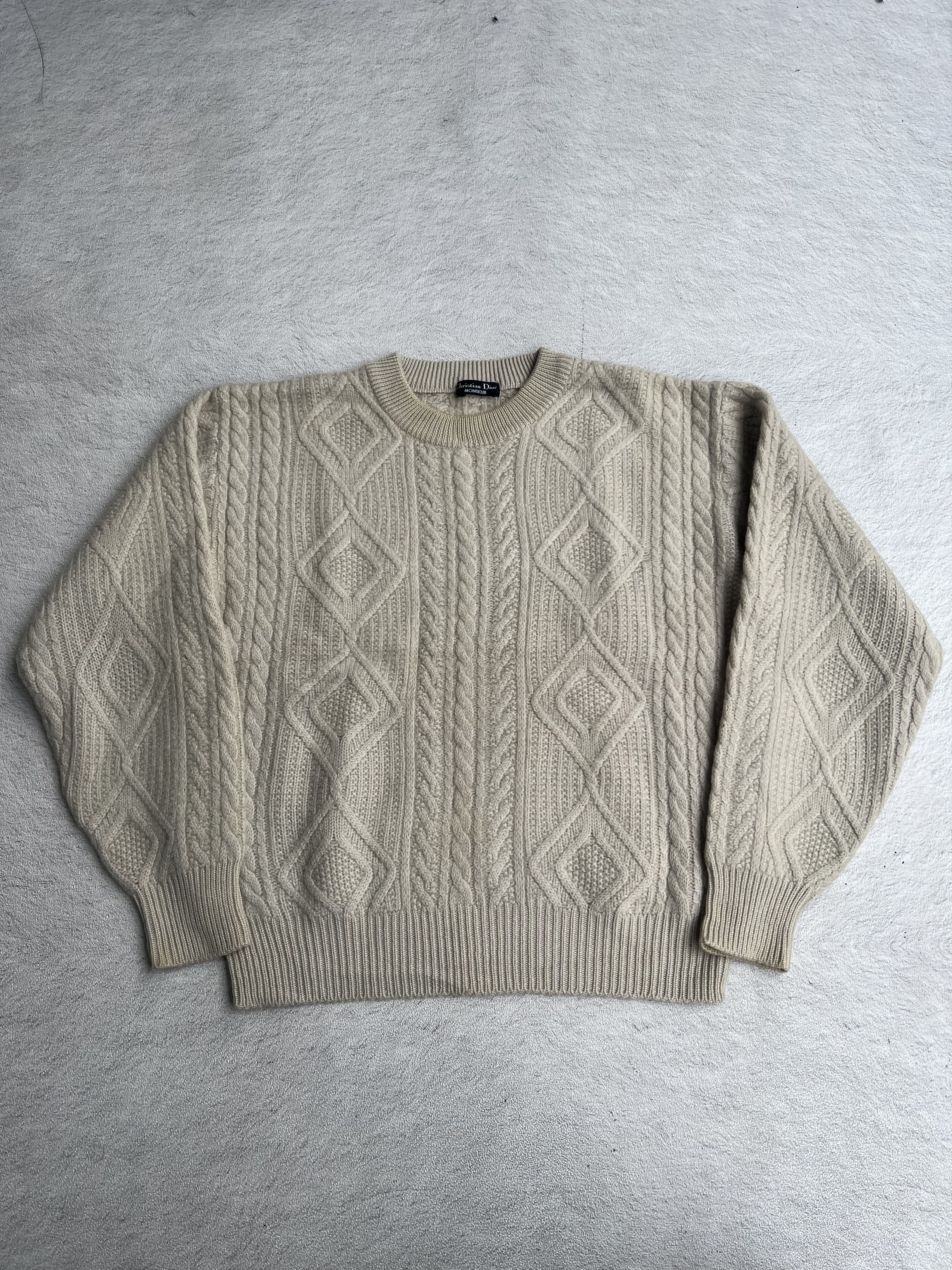 Christian Dior Monsieur Vintage 90s Christian Dior Monsieur Knit Mohair Size US M / EU 48-50 / 2 - 1 Thumbnail
