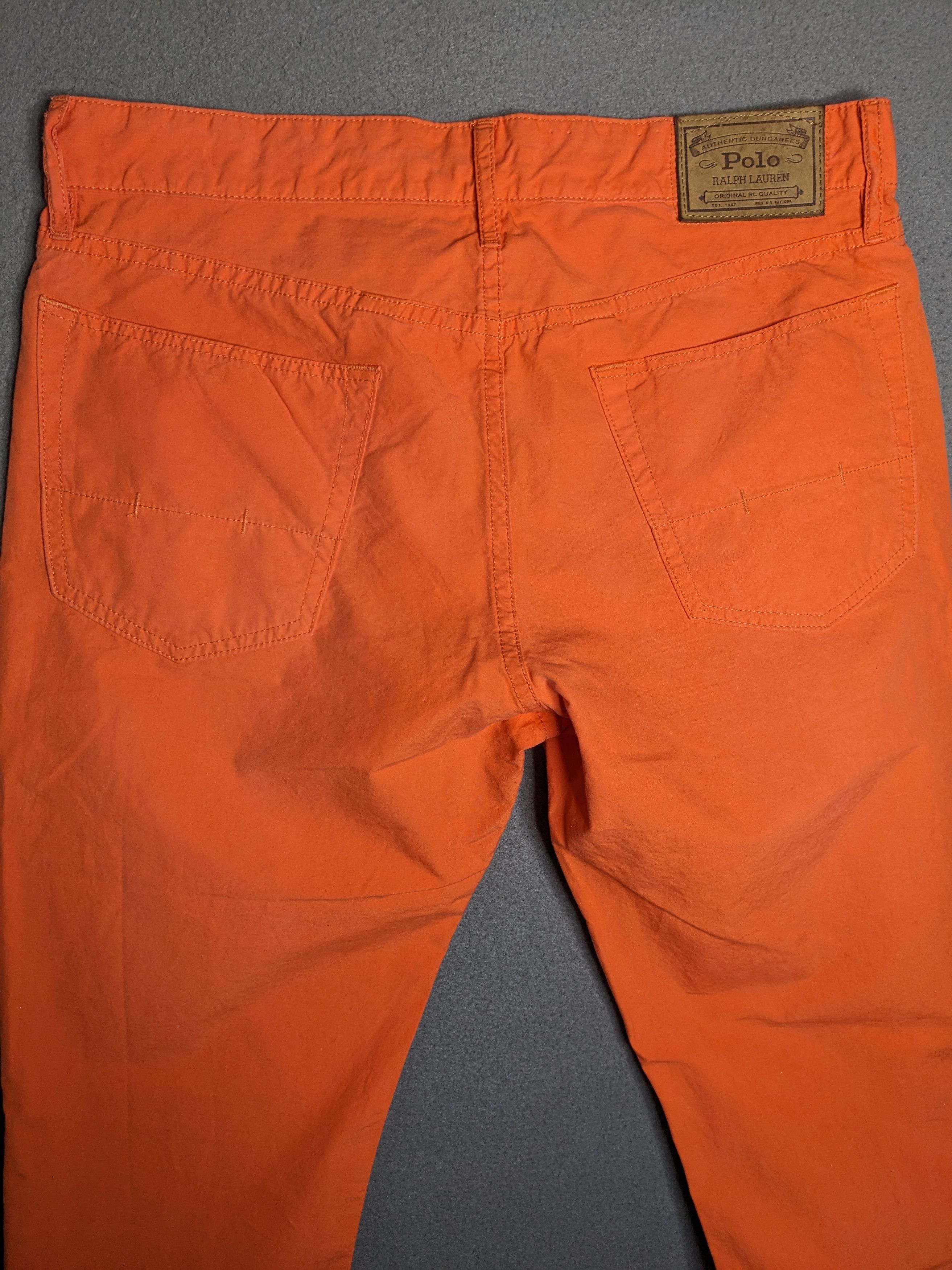 Polo Ralph Lauren Polo Ralph Lauren Pants 32x28 Varick Slim Straight Chino Size US 32 / EU 48 - 8 Thumbnail