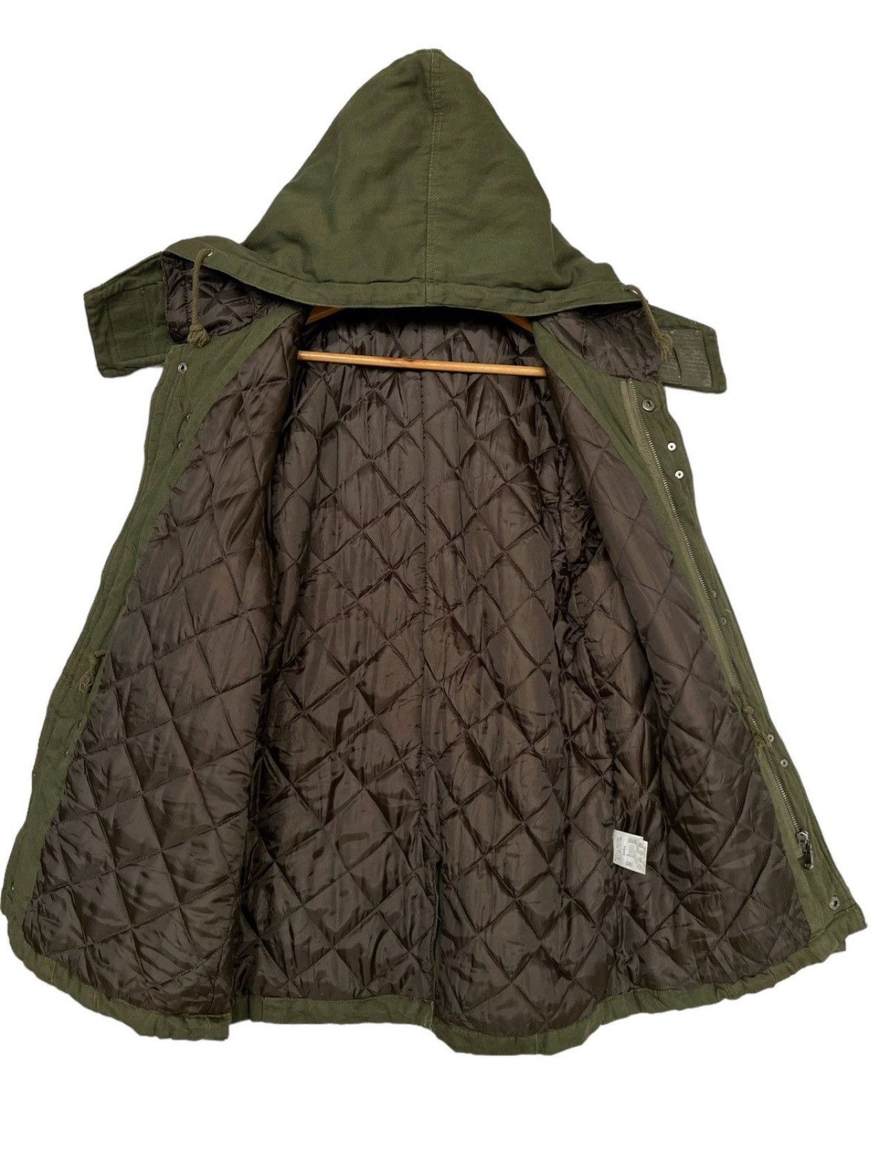 In The Attic In The Attic Japan Multipocket Green Army Parka Jacket Size US S / EU 44-46 / 1 - 3 Thumbnail