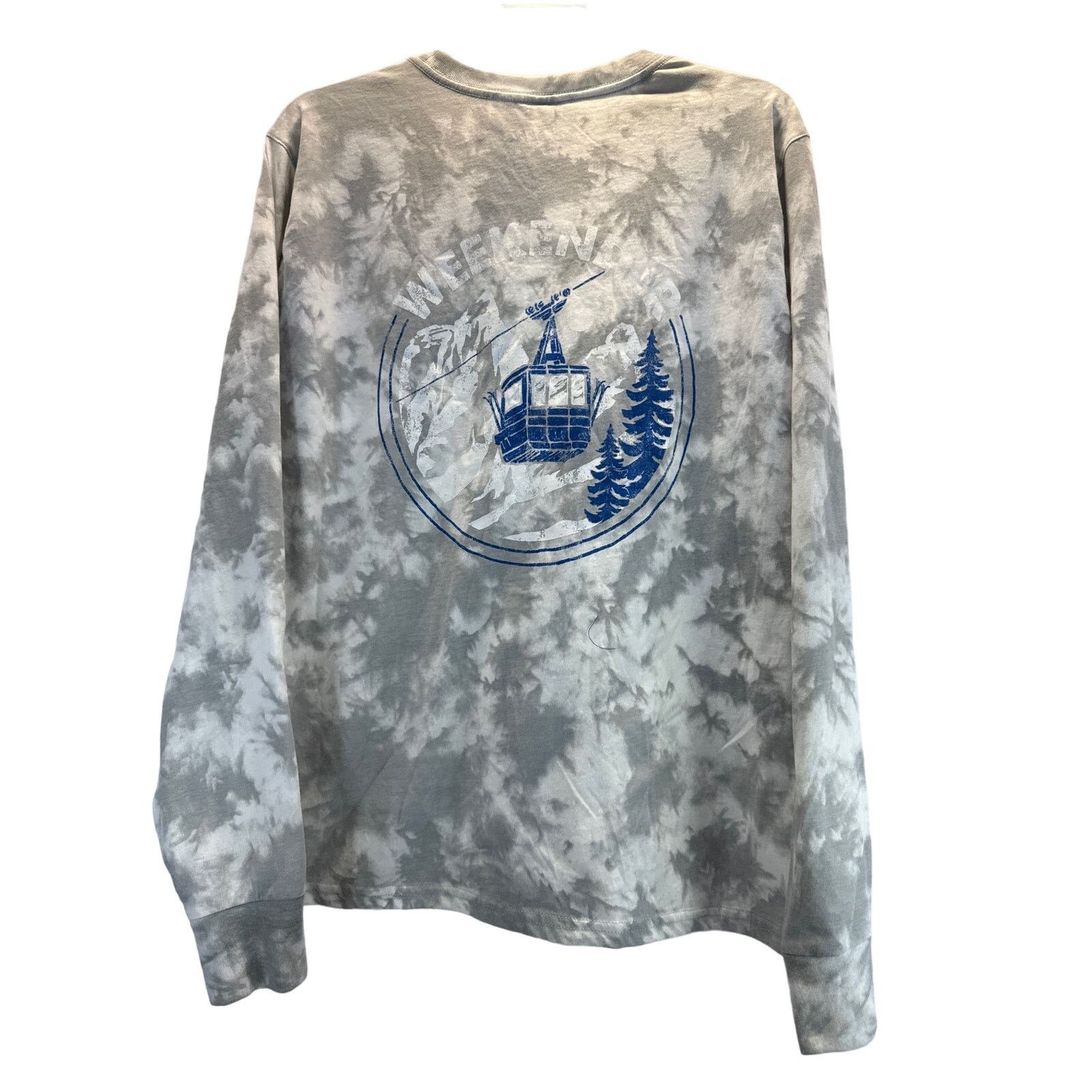 Chubbies Chubbies NWT Gray “Marbled Mountain” Longsleeve Tee men sz M Size US M / EU 48-50 / 2 - 4 Thumbnail