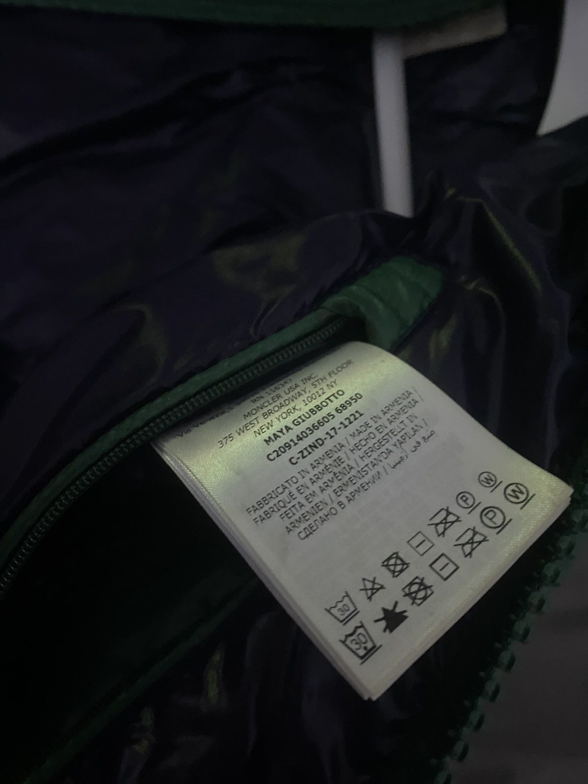 Moncler Moncler Maya Emerald Size US XS / EU 42 / 0 - 12 Thumbnail