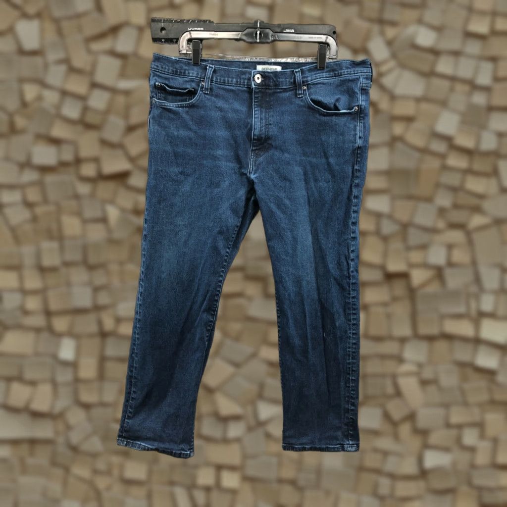 Vintage Goodthreads Jeans Size 40x28 Men's Straight Mid Rise Medium Wash Blue Size US 40 / EU 56 - 1 Thumbnail