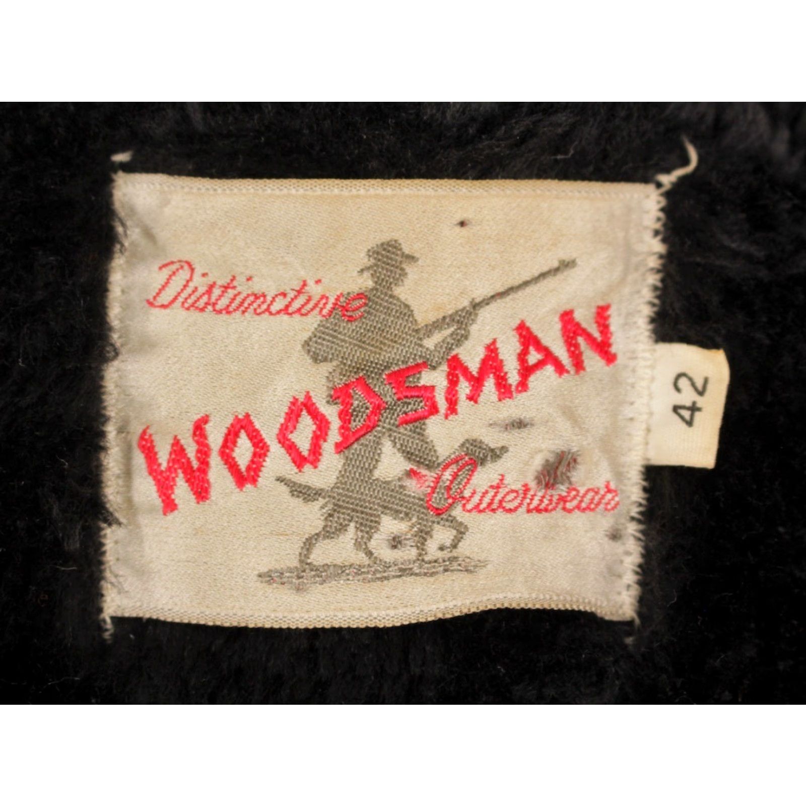 Vintage VTG Woodsman Coat 60s 70s Plaid Red Wool Sherpa Jacket Size 40-42 Mens Size US XXS / EU 40 - 4 Thumbnail