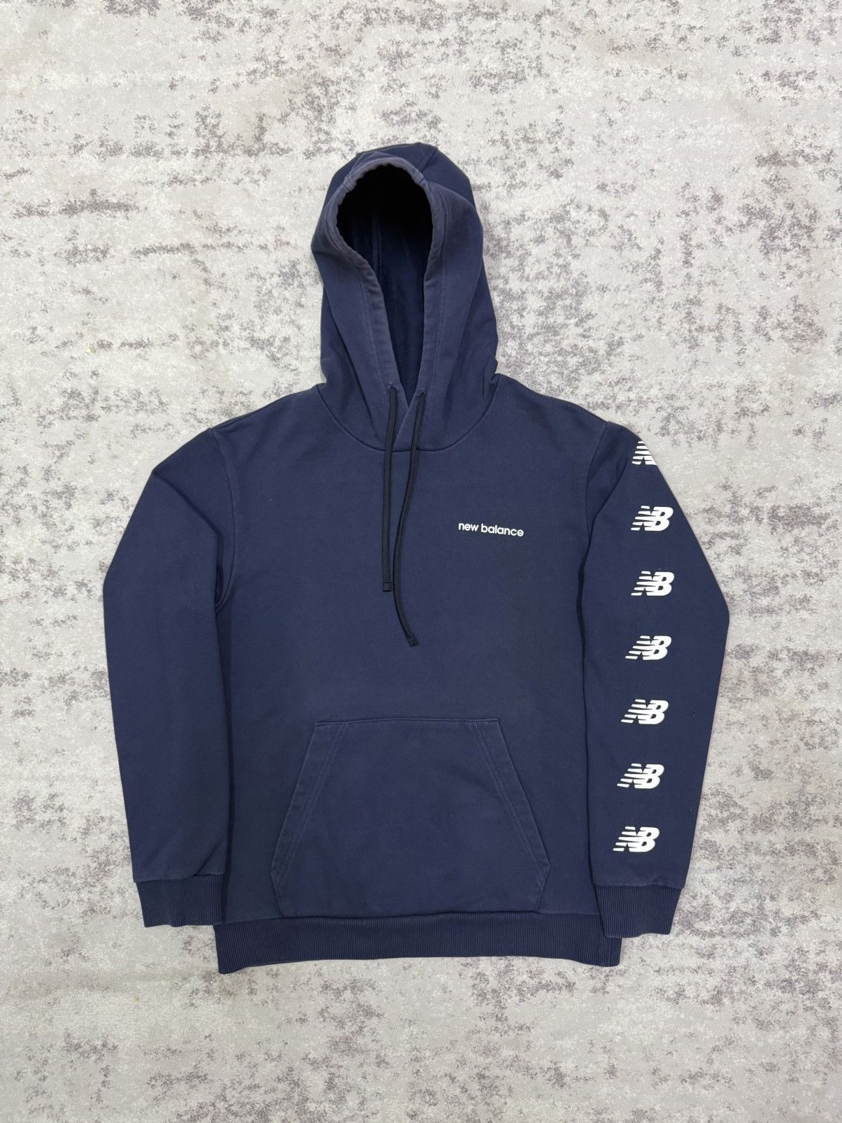 New Balance New Balance Graphic Sleeve Pullover Sweater Hoodie Size US S / EU 44-46 / 1 - 3 Thumbnail