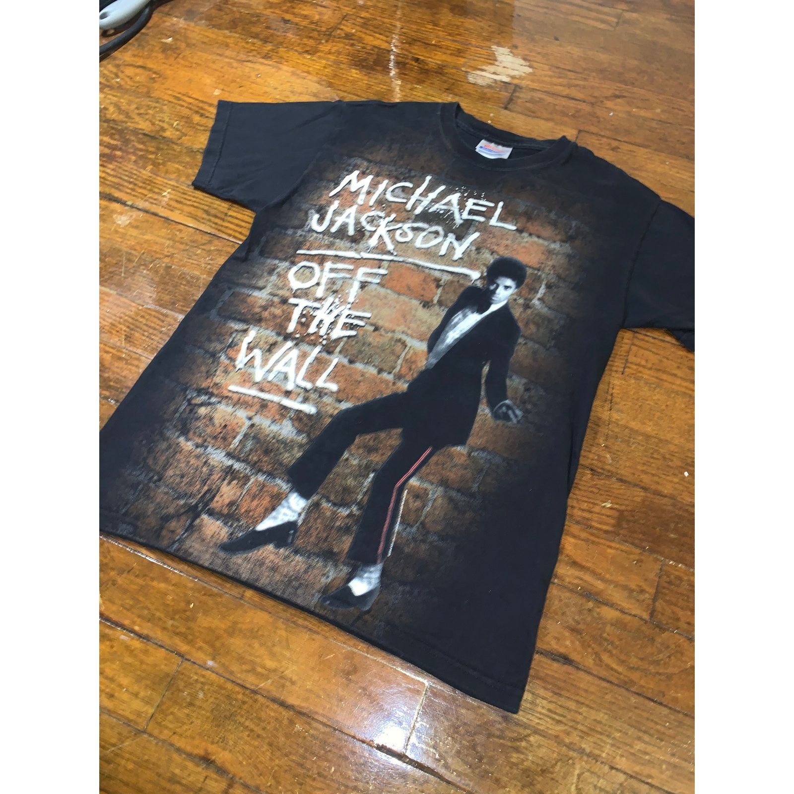 Hanes Michael Jackson Off The Wall AOP T Shirt Small Size US S / EU 44-46 / 1 - 2 Thumbnail