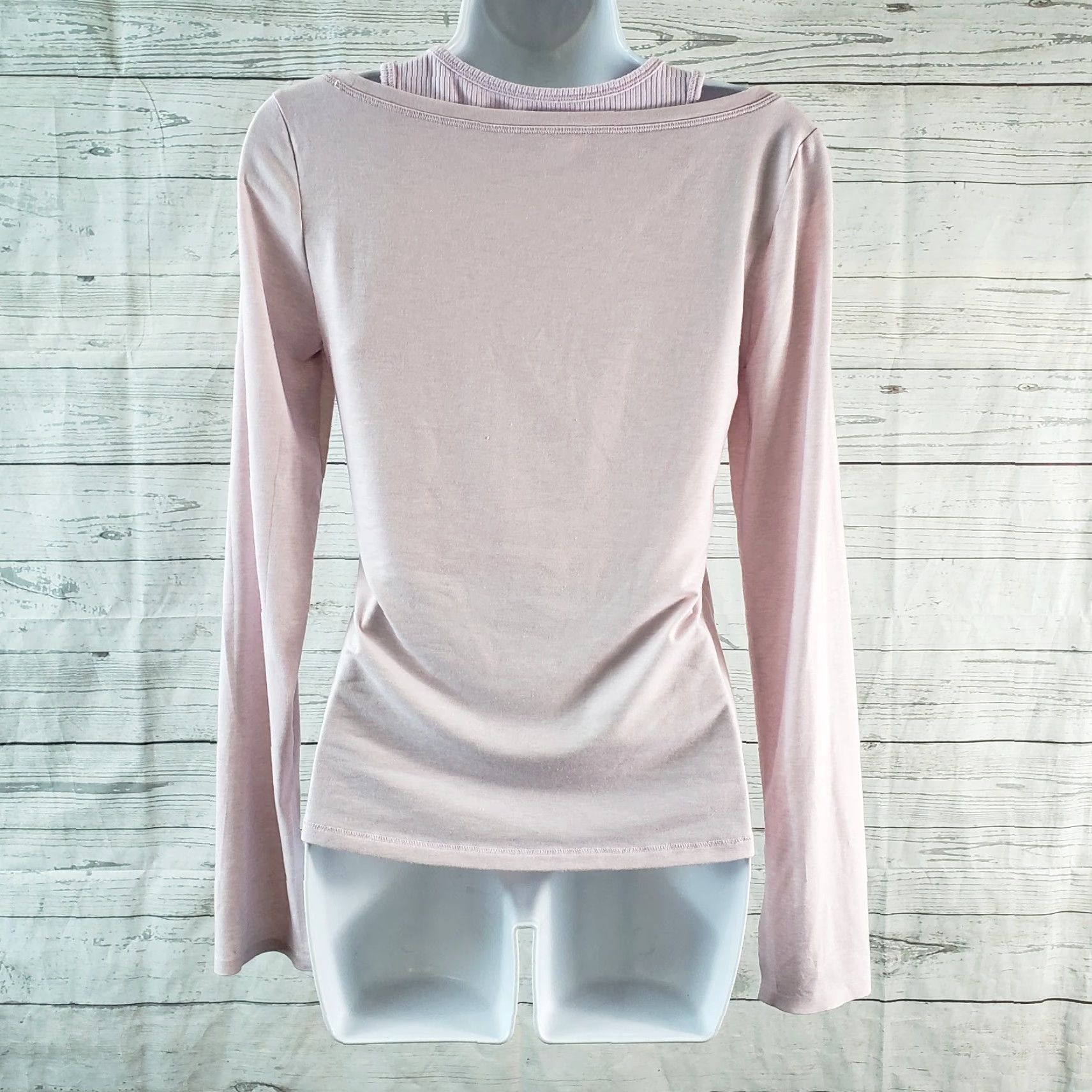 Athleta Athleta Womens Essence Groove Top XSP Pink Long Sleeve Pullover Activewear Shirt Size XS / US 0-2 / IT 36-38 - 4 Thumbnail