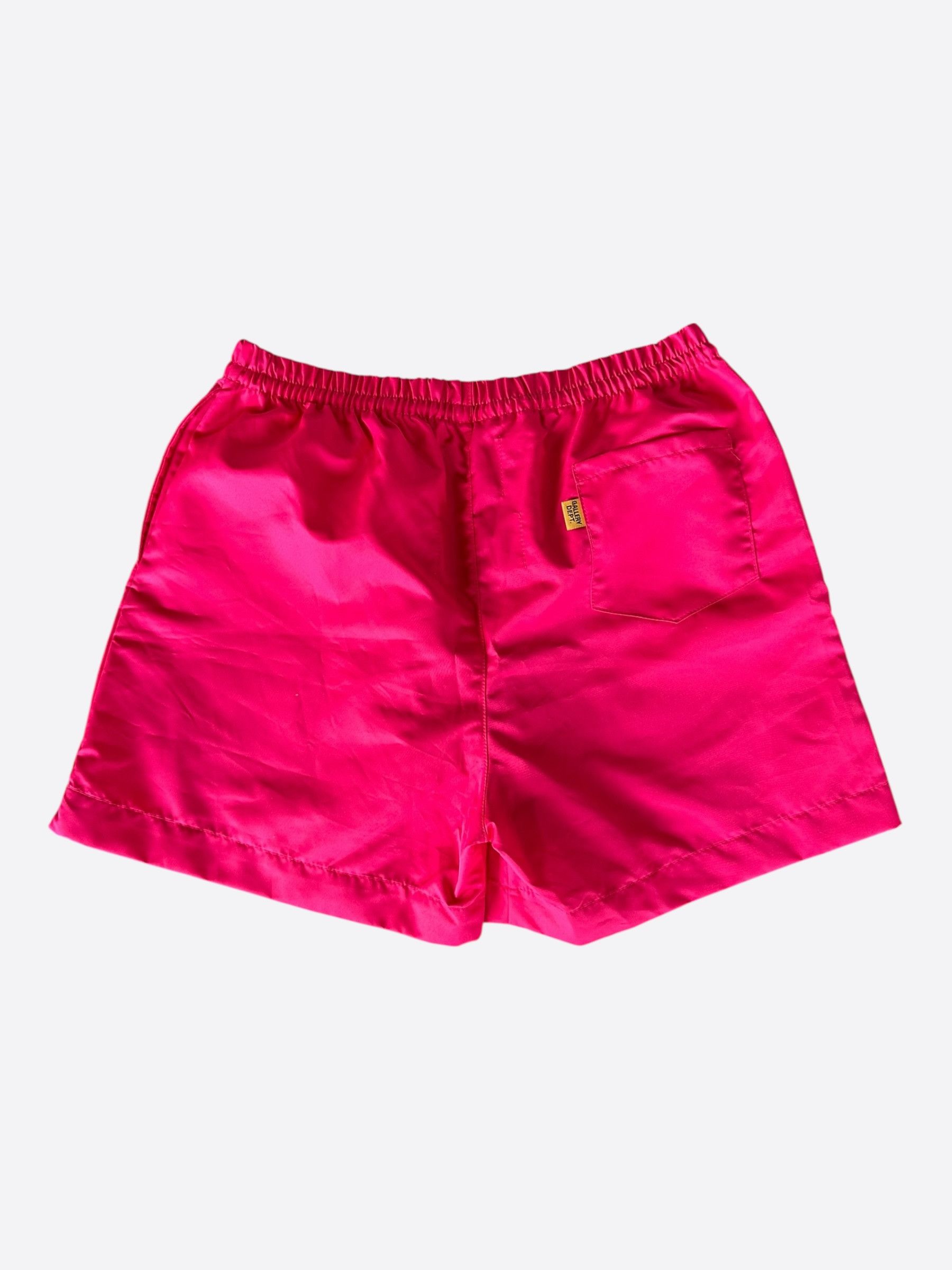 Gallery Dept. Gallery Dept Pink & Yellow Logo Zuma Shorts Size US 28 / EU 44 - 2 Thumbnail