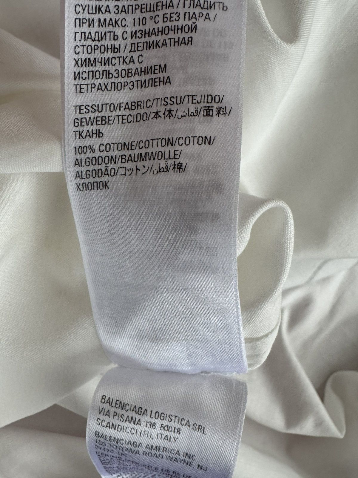 Balenciaga Balenciaga Pillow shirt, oversized, size S Size S / US 4 / IT 40 - 9 Thumbnail