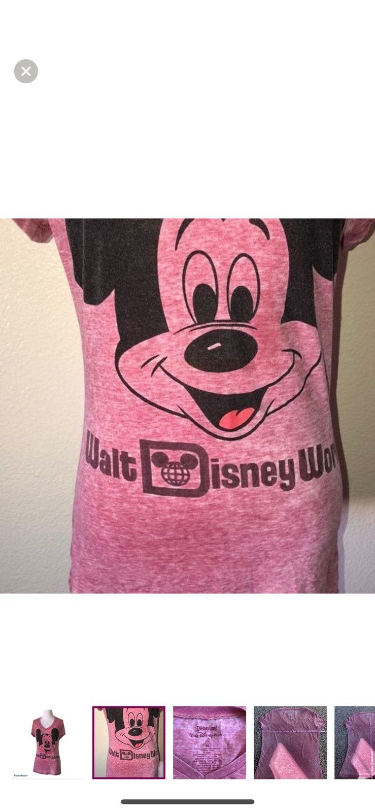 Disney Disney medium Mickey Mouse T shirt Size M / US 6-8 / IT 42-44 - 5 Thumbnail