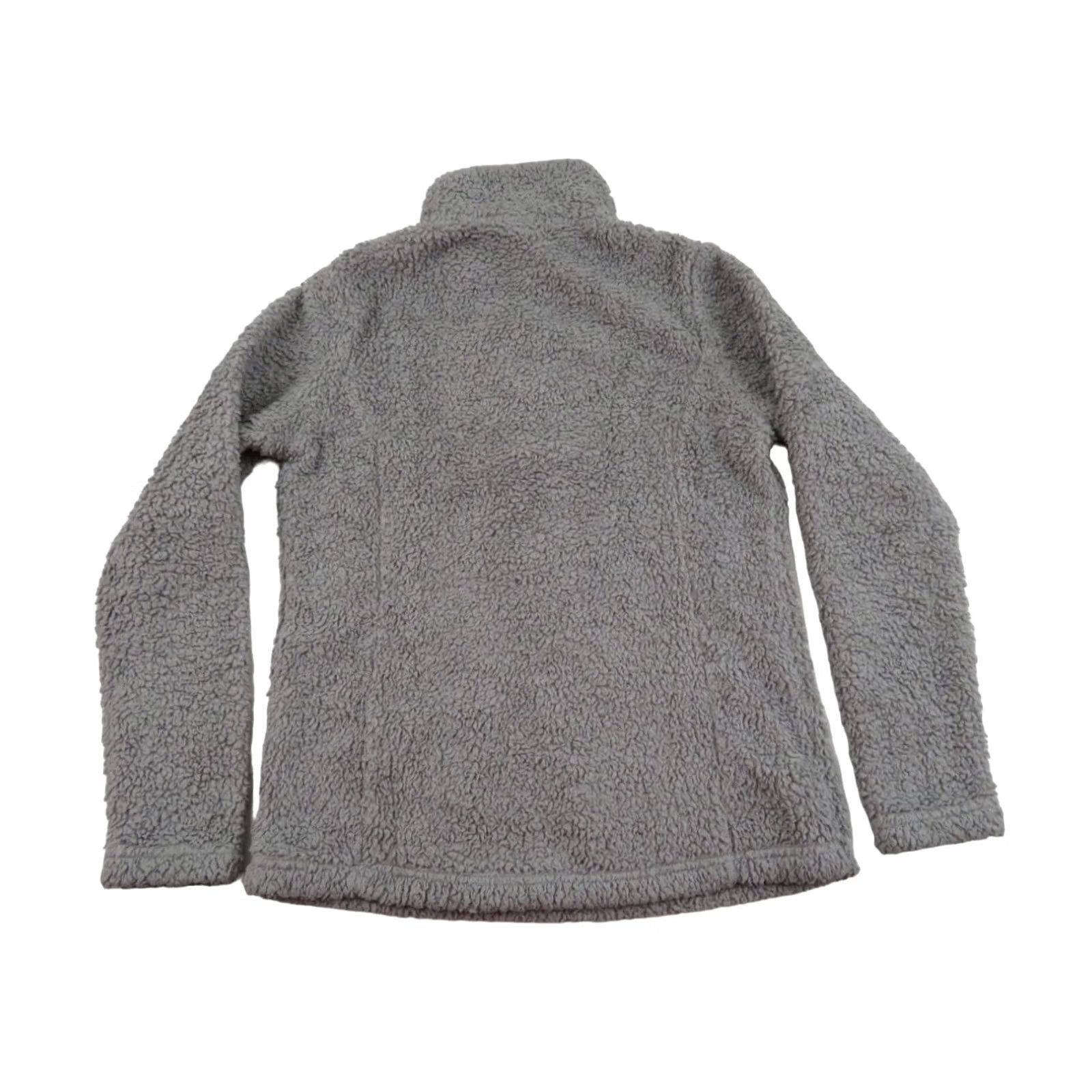 Patagonia Patagonia Los Gatos Fleece Pullover Women’s XS Gray Deep Pile Sherpa Jacket Coat Size XS / US 0-2 / IT 36-38 - 3 Thumbnail